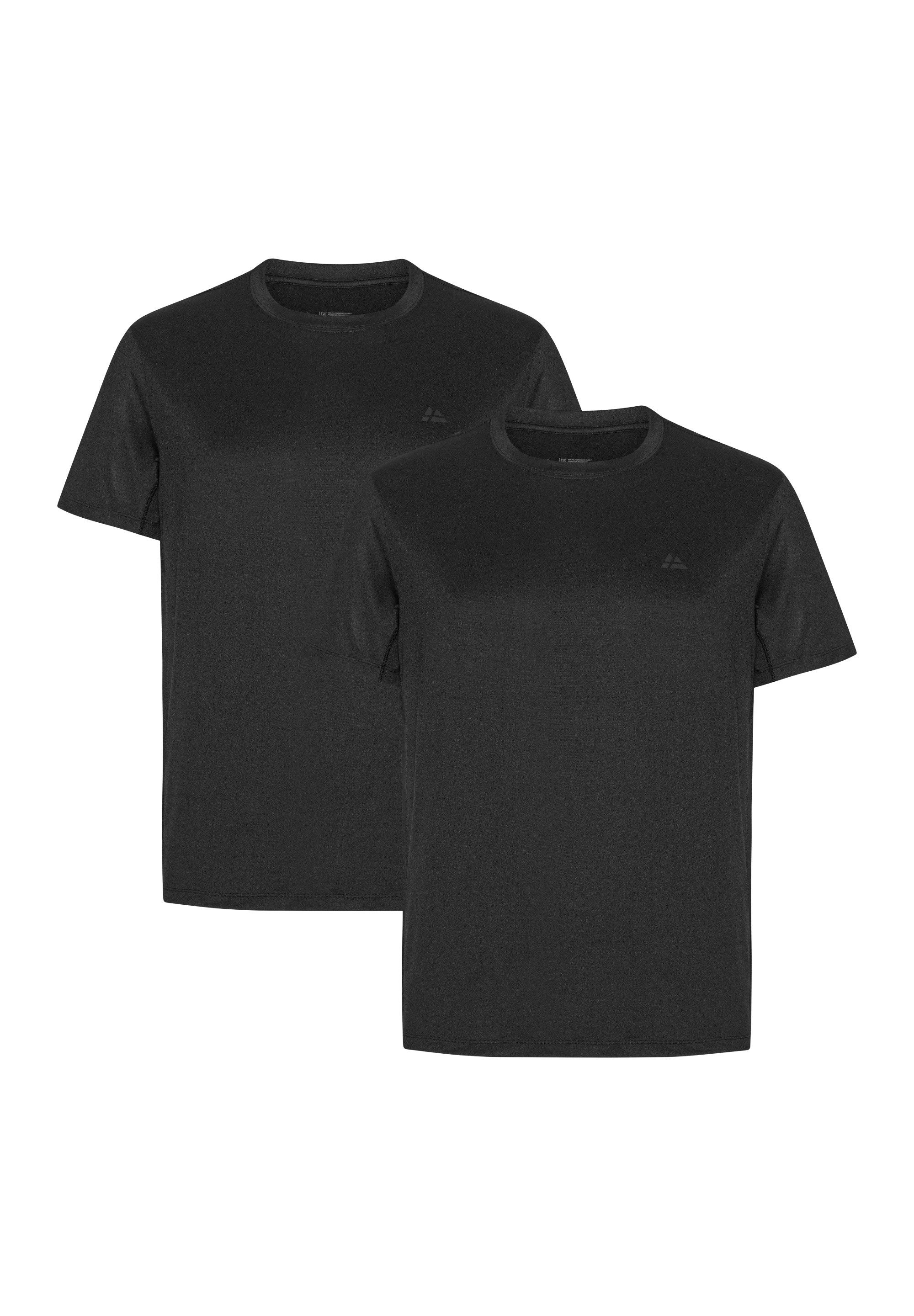DANISH ENDURANCE T-Shirt Sustain Sports T-Shirt (2-St) Sportshirt für Männer, atmungsaktives, leichtes Laufshirt