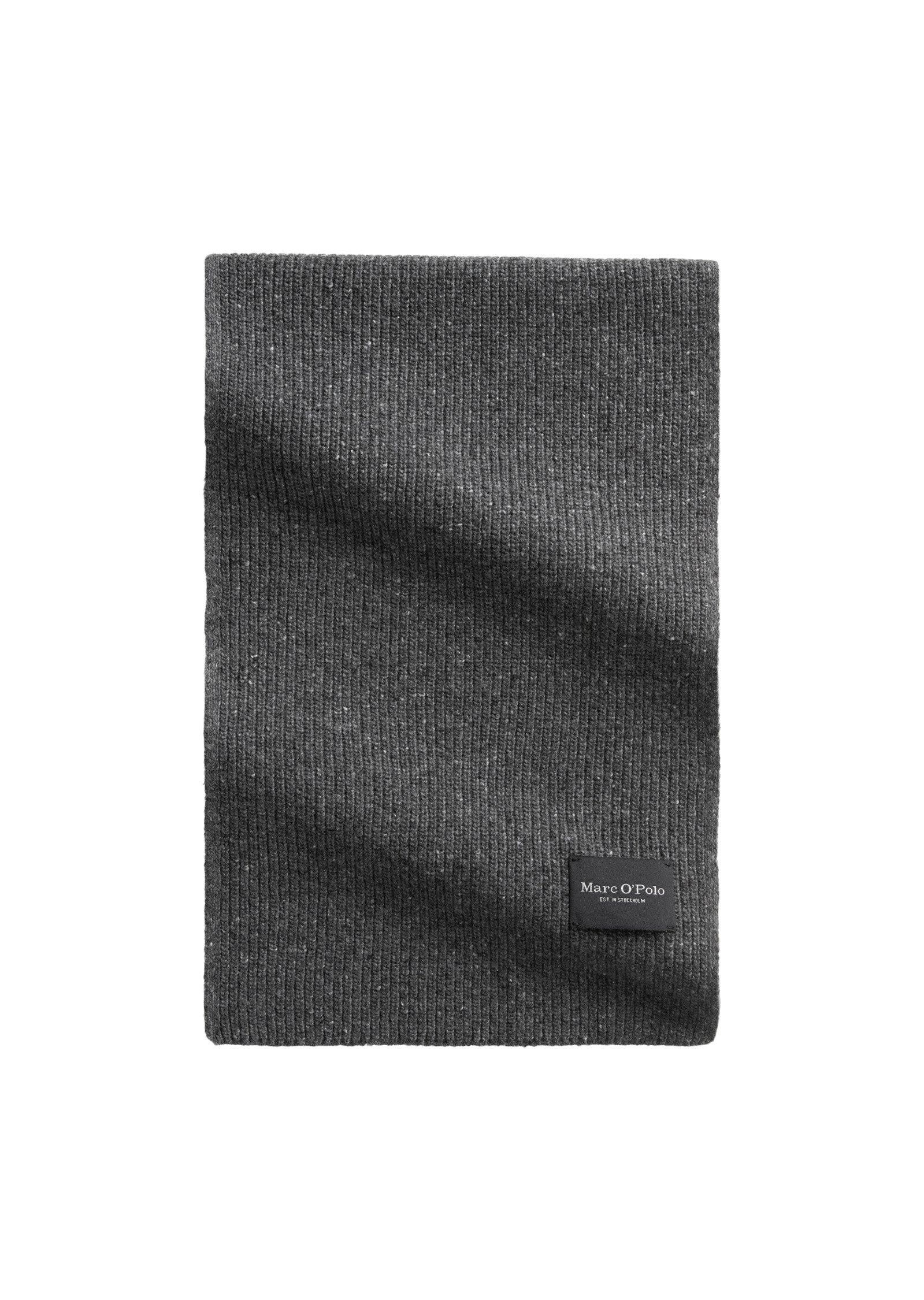 Marc O'Polo Strickschal aus recyceltem Schafwolle-Mix