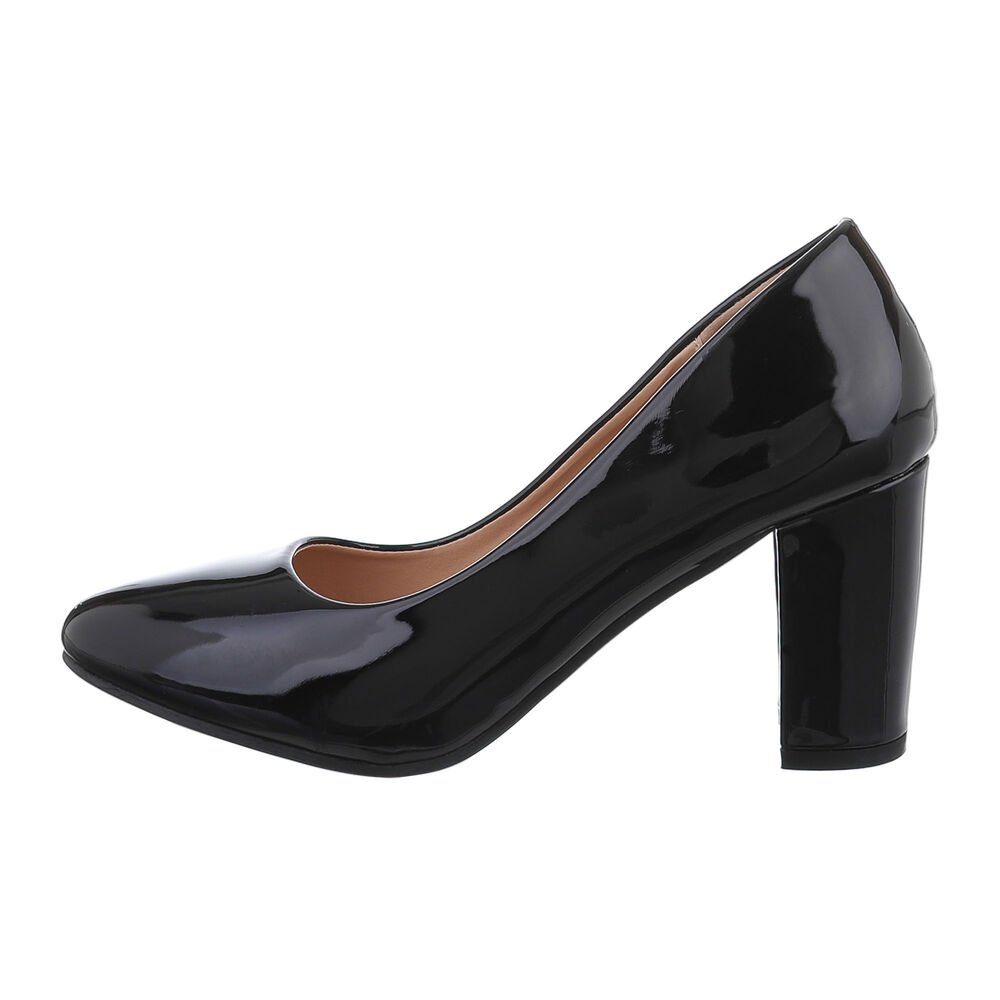Ital-Design Damen Abendschuhe Elegant High-Heel-Pumps (81409850) Blockabsat günstig online kaufen
