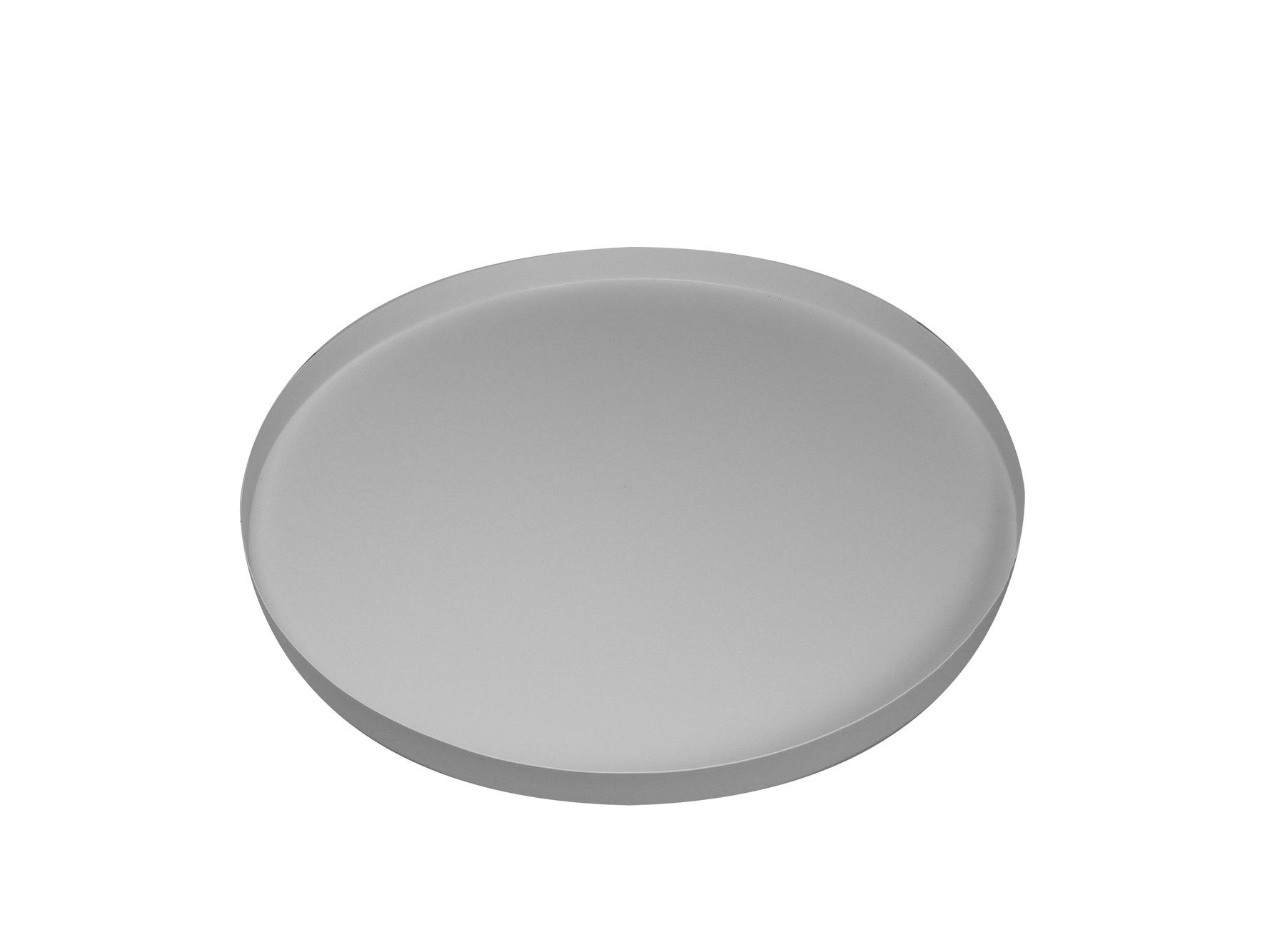 Dekotablett Kaheku Tablett Tocon, Weiß, Ø 40 cm, 1199009420