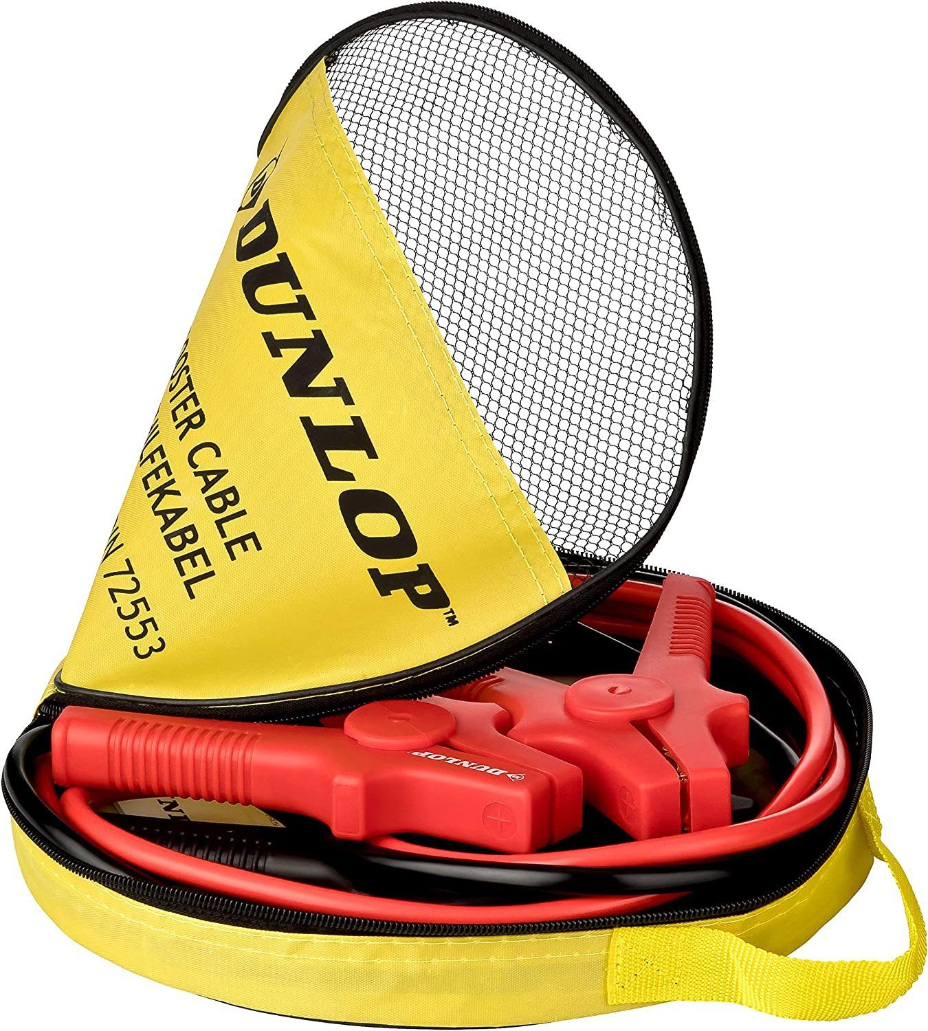 Dunlop Starthilfekabel in Aufbewahrungstasche Starthilfekabel