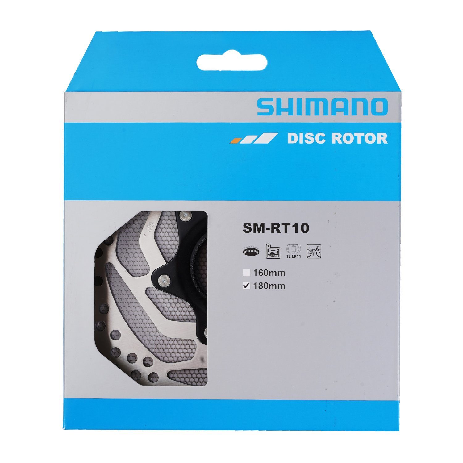 Shimano Fahrradsattel Bremsscheibe Centerlock 180mm SM-RT10, Disc Scheibenbremse 18cm TL-LR11
