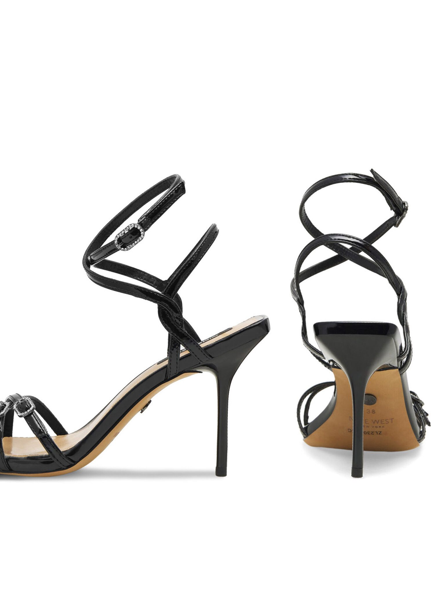 Nine West Sandalen ZL23014CC Schwarz Sandale