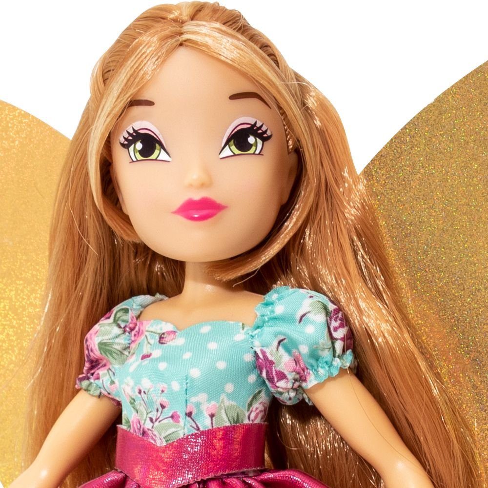 Winx Club Anziehpuppe Flora Magic Reveal Puppe Winx Club Mit austauschbaren günstig online kaufen
