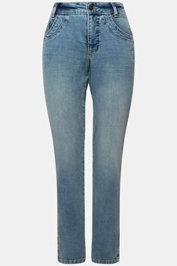 Laurasøn Röhrenjeans Jeans Straight Fit 5-Pocket Wascheffekte