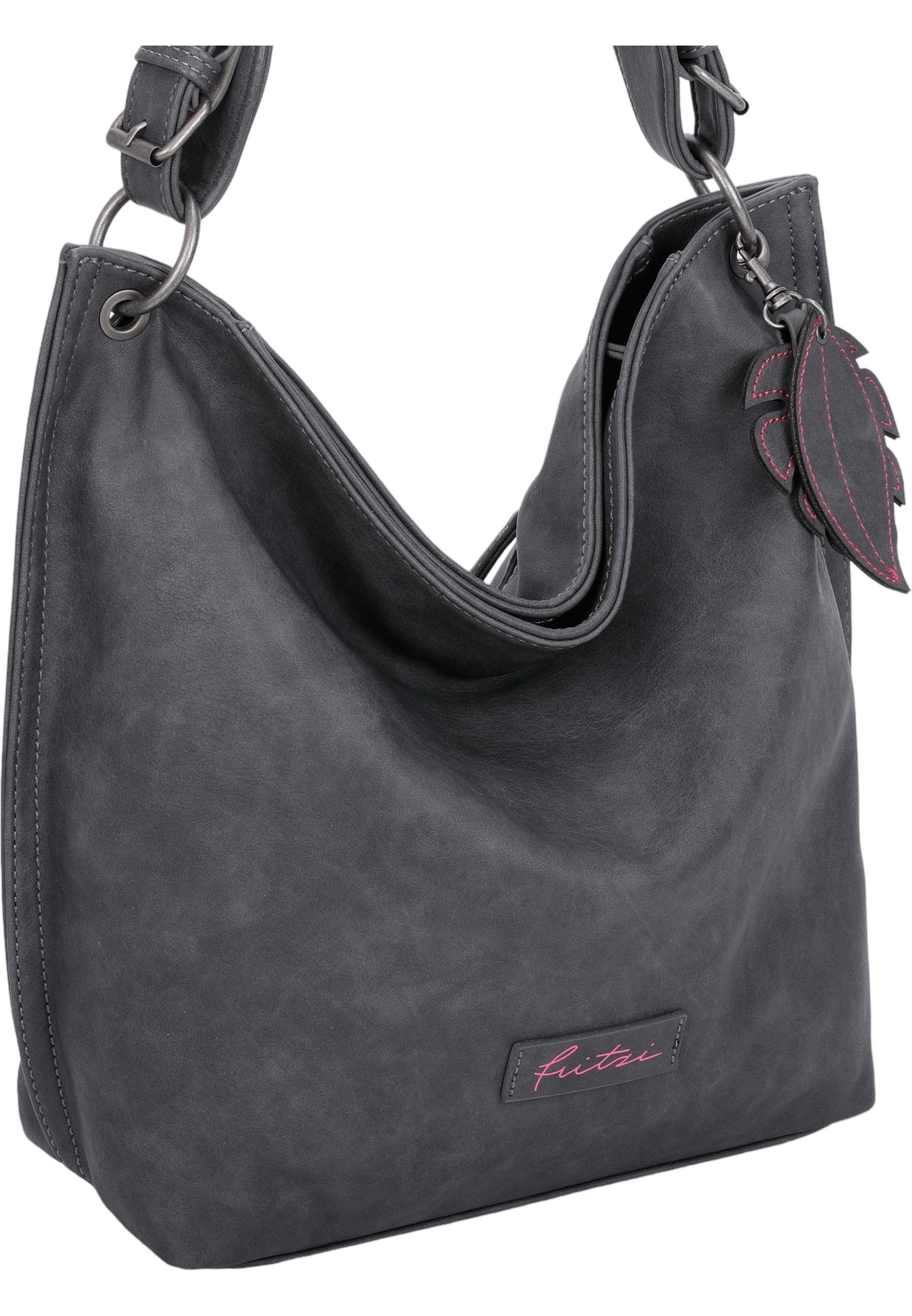 Fritzi aus Preußen Schultertasche Eco-Fritzi01, aus veganen und recycelten Materialien – Bild 4 von 5