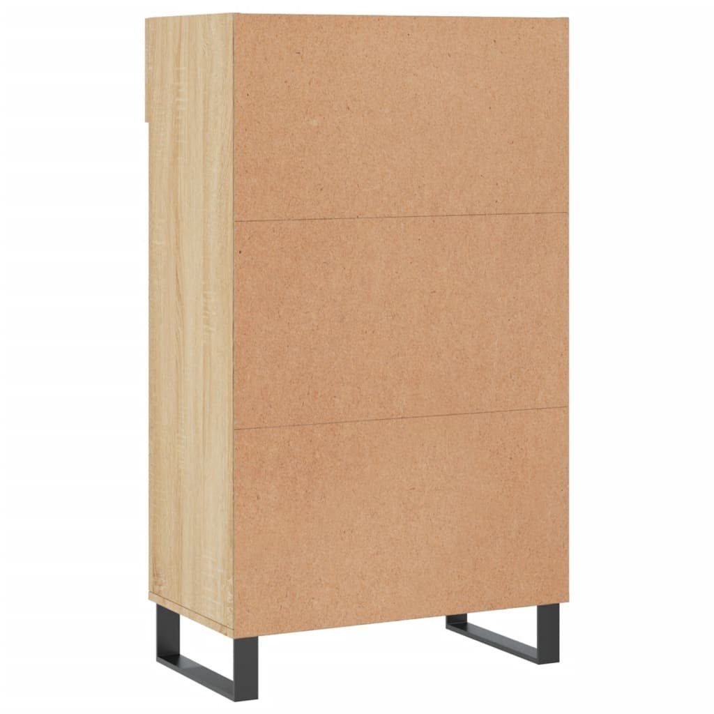 Holzwerkstoff vidaXL Kleiderschrank Sonoma (1-St) cm 60x35x105 Eiche Sonoma-Eiche Schuhschrank