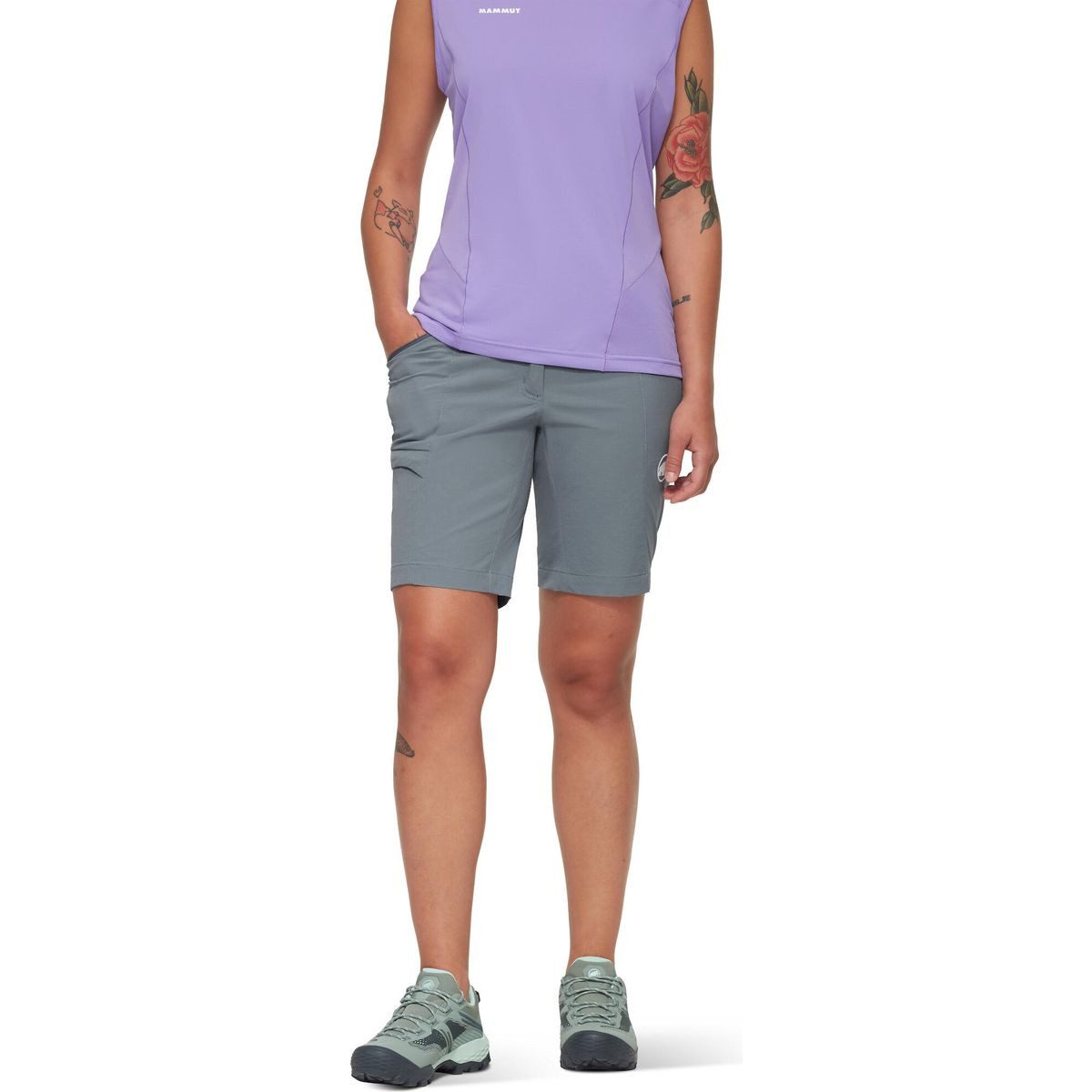 Mammut Funktionsshorts Ducan Shorts Women Leichte, elastische Wandershorts für Damen mit optimaler