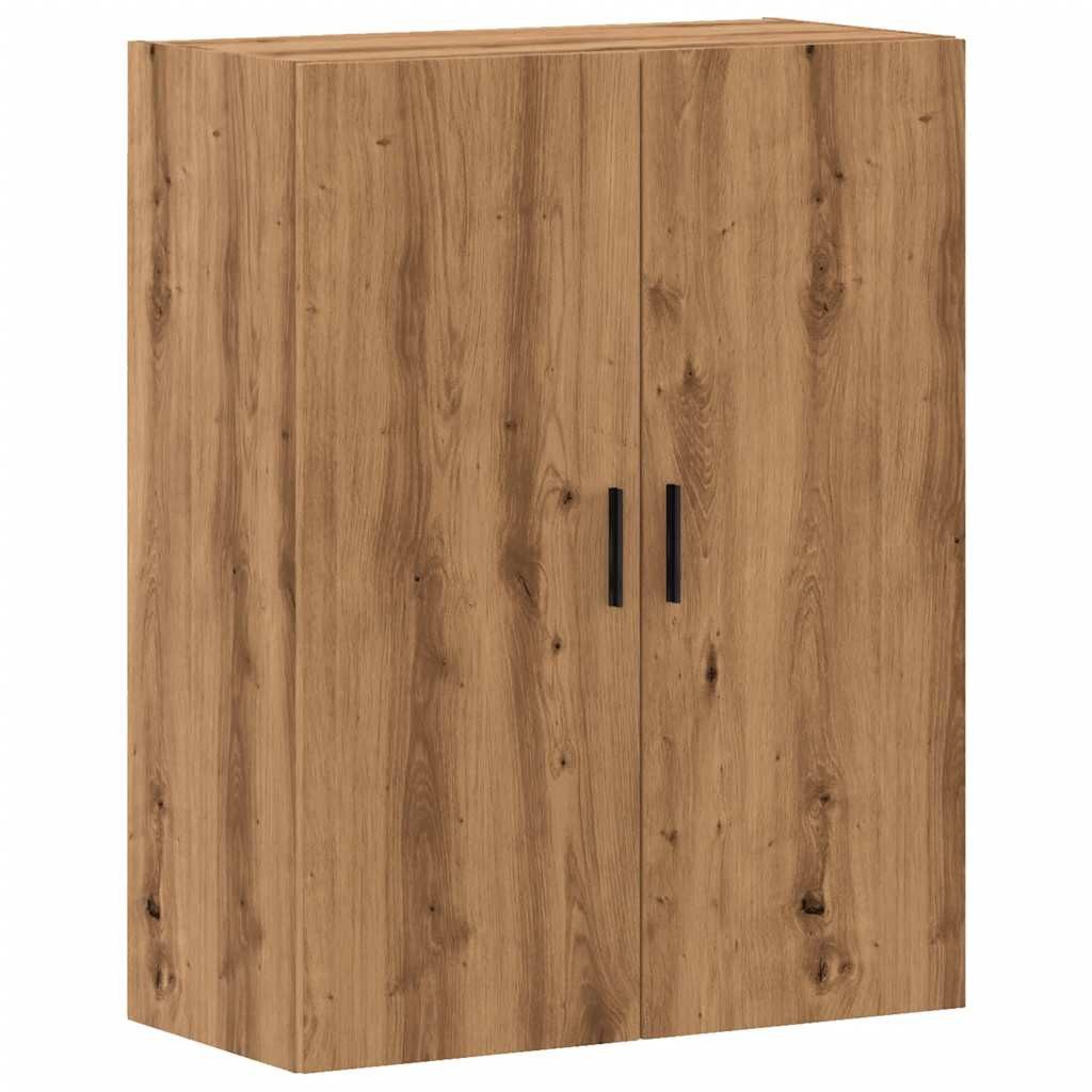 vidaXL Hängeschrank Wandschrank Artisan-Eiche 69,5x34x90 cm günstig online kaufen