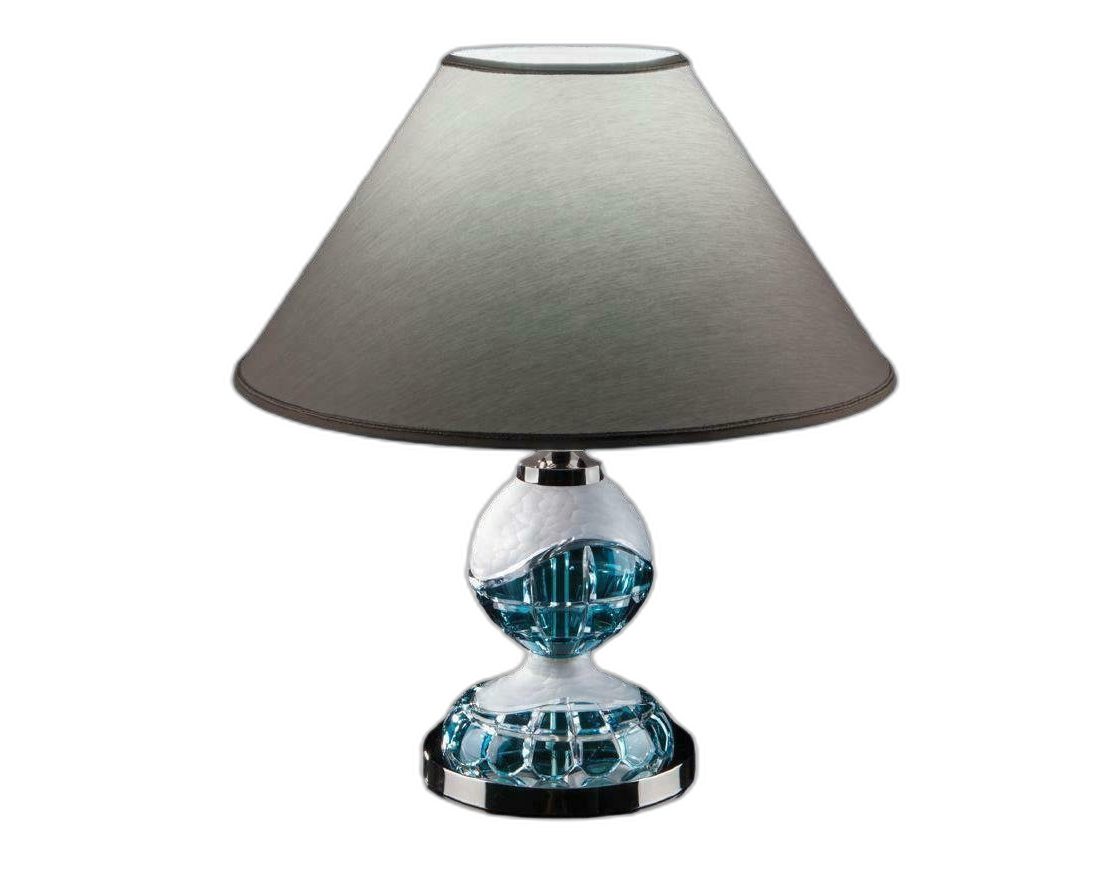 Xlmoebel Schreibtischlampe Antike Tischlampe mit Kristallverzierung in elegantem Design, Hergestellt in Europa
