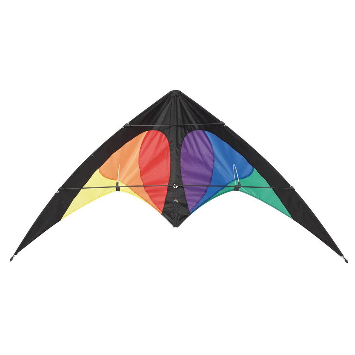 HQ Flug-Drache HQ Lenkdrachen HQ Bebop Prisma Kinderdrachen, mit Winder und Schlaufen
