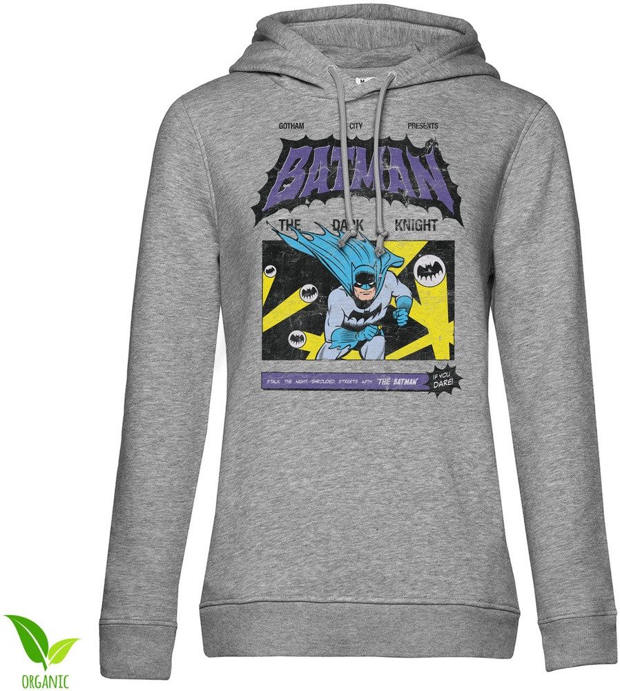 Batman Hoodie Batman - The Dark Knight Comic Cover Girly Hoodie