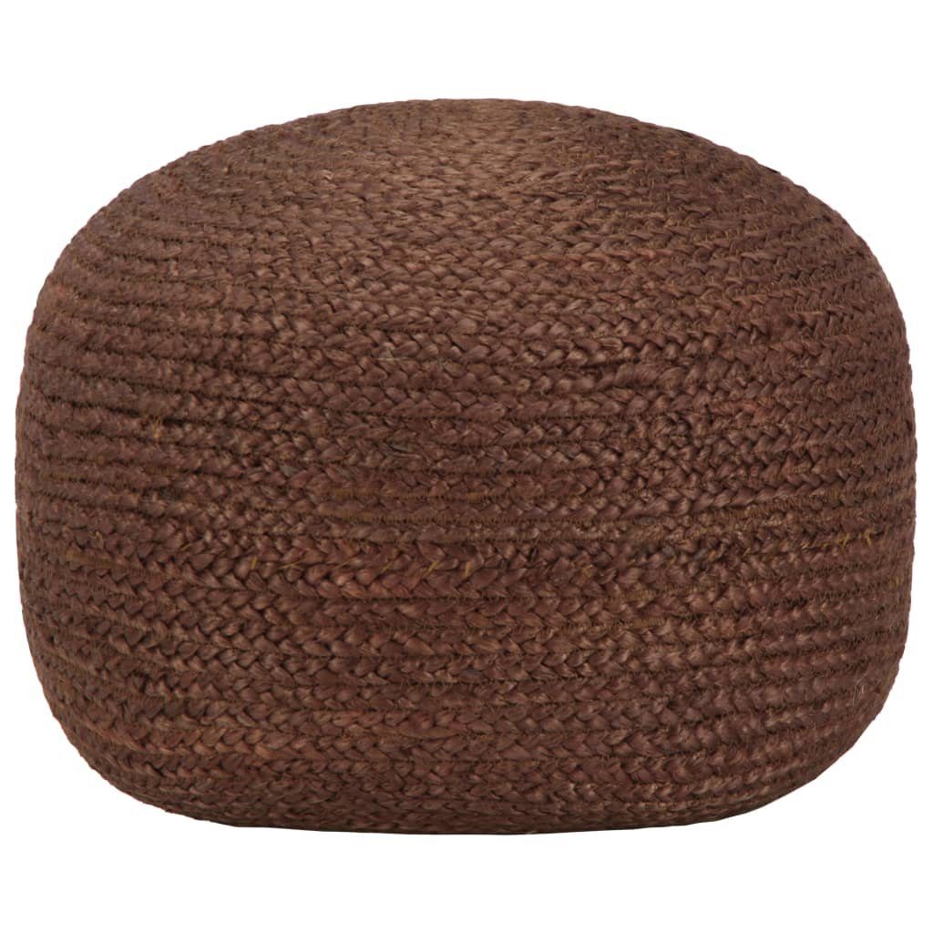 vidaXL Диван Handgefertigter Sitzpuff Braun 40 x 45 cm Jute (1 St)