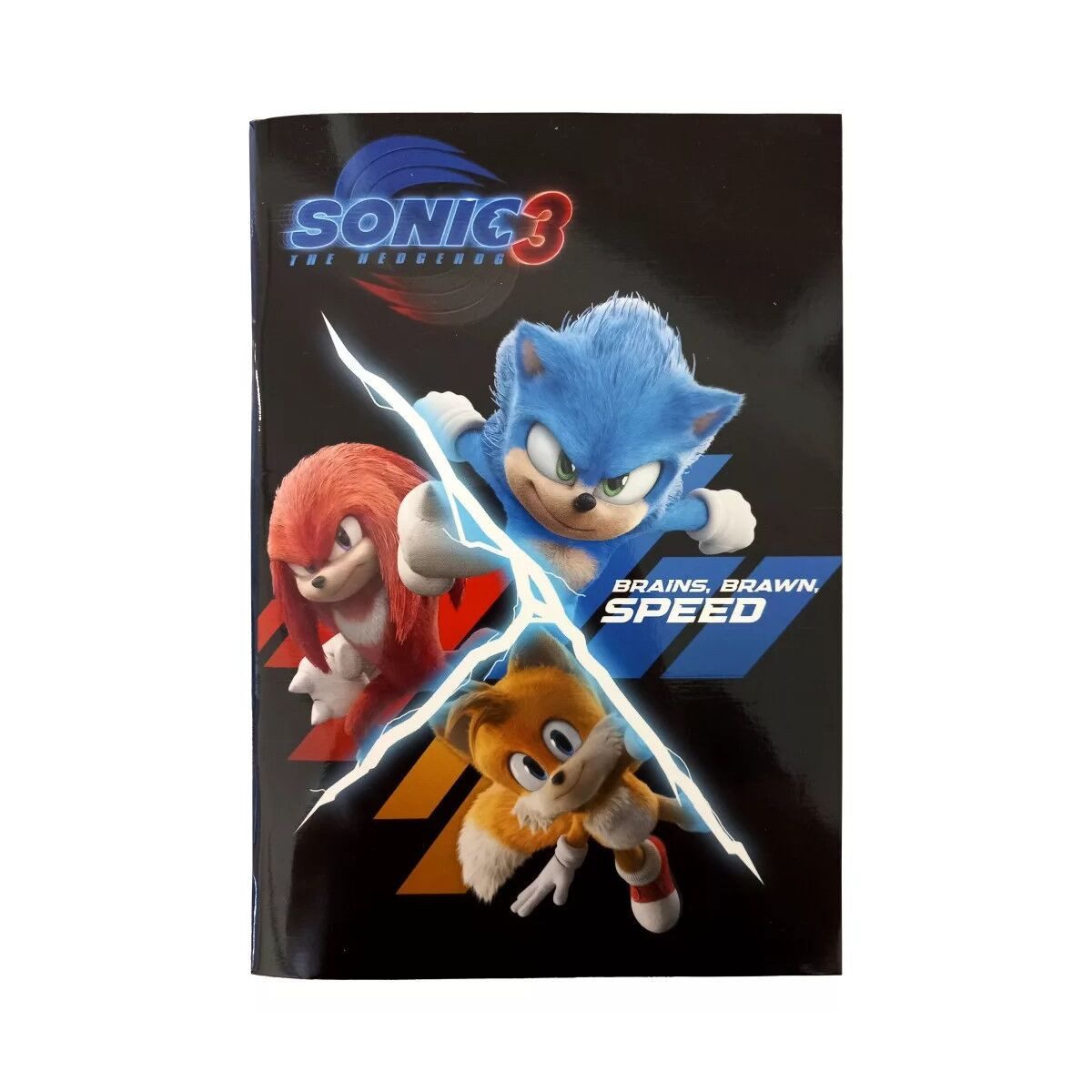 Sonic Kreativset Sonic der Igel Hype Man B/5 liniertes Heft 40 Seiten