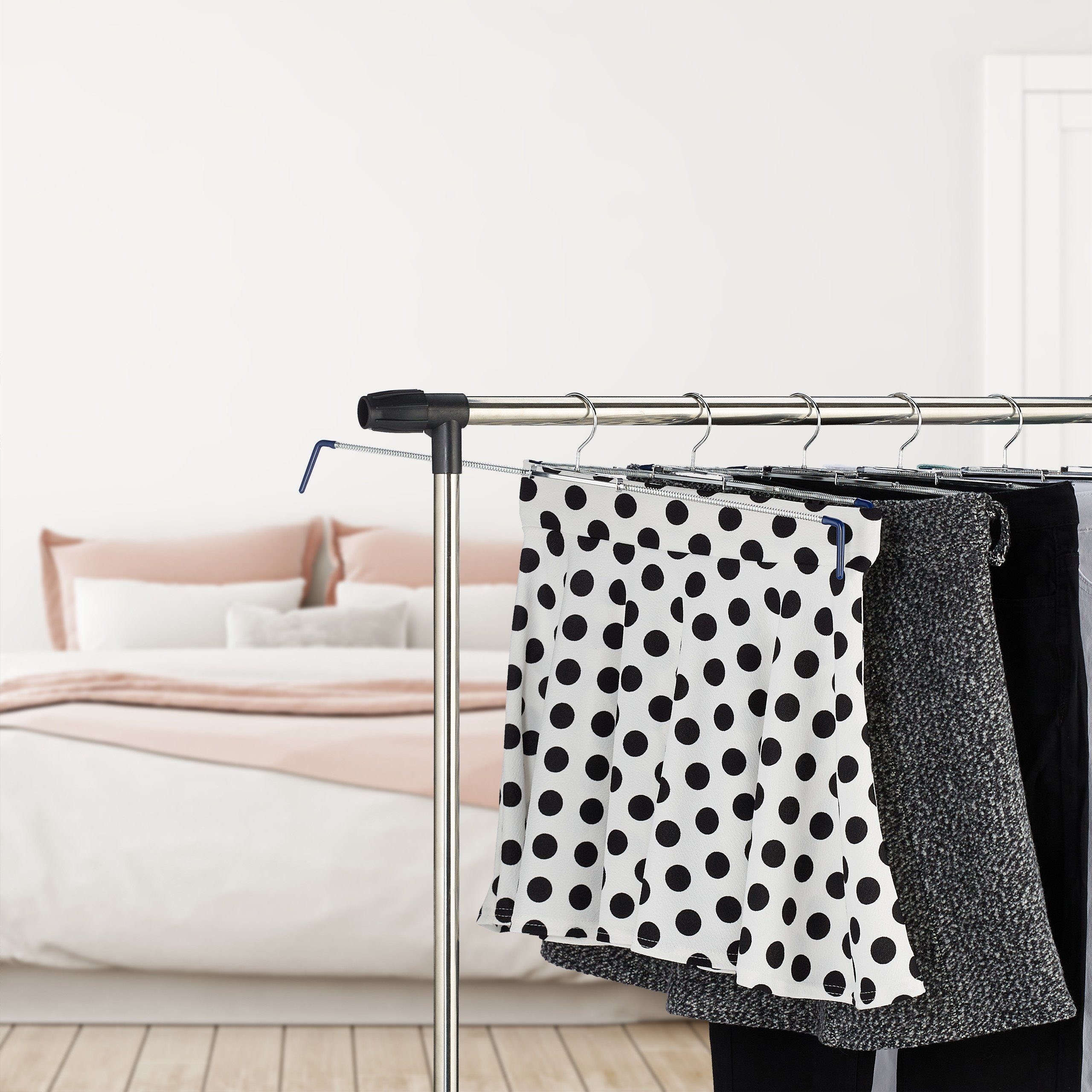 relaxdays Kleiderbügel Hosenspannbügel 10er Set