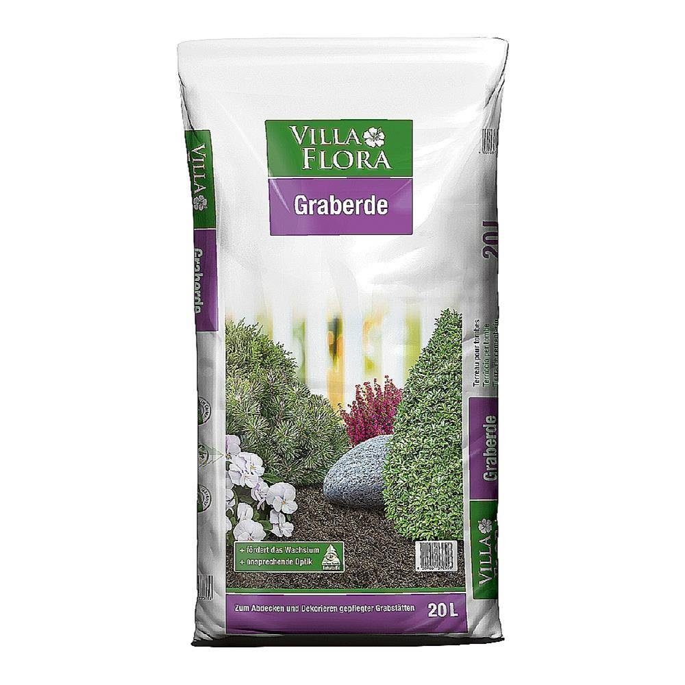 VILLA FLORA Blumenerde »Graberde 20l« 20 Liter OTTO