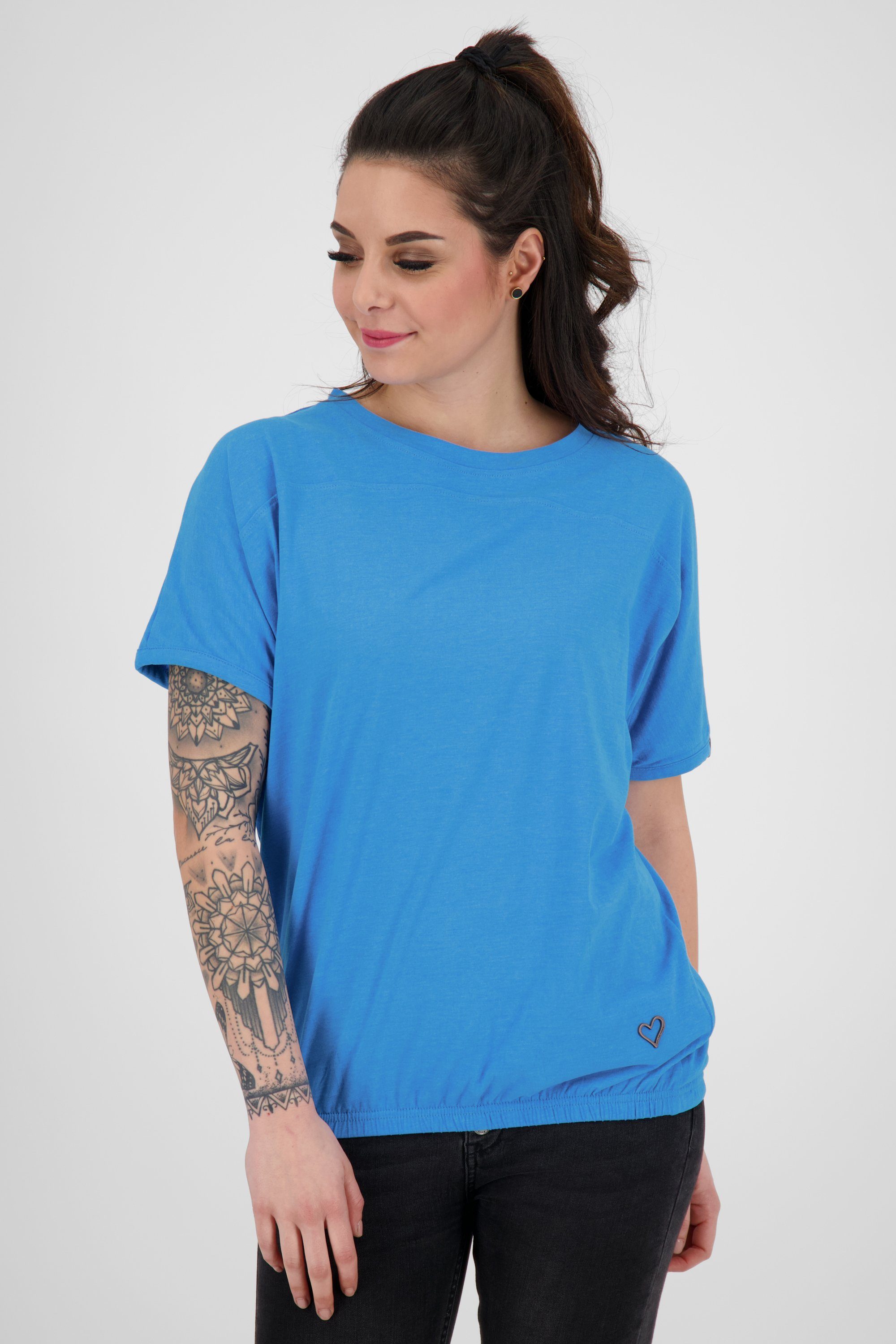 Alife & Kickin T-Shirt DiniAK T-Shirt Damen cobalt