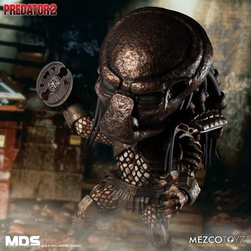MEZCO Actionfigur Predator 2 MDS Deluxe City Hunter Actionfigur