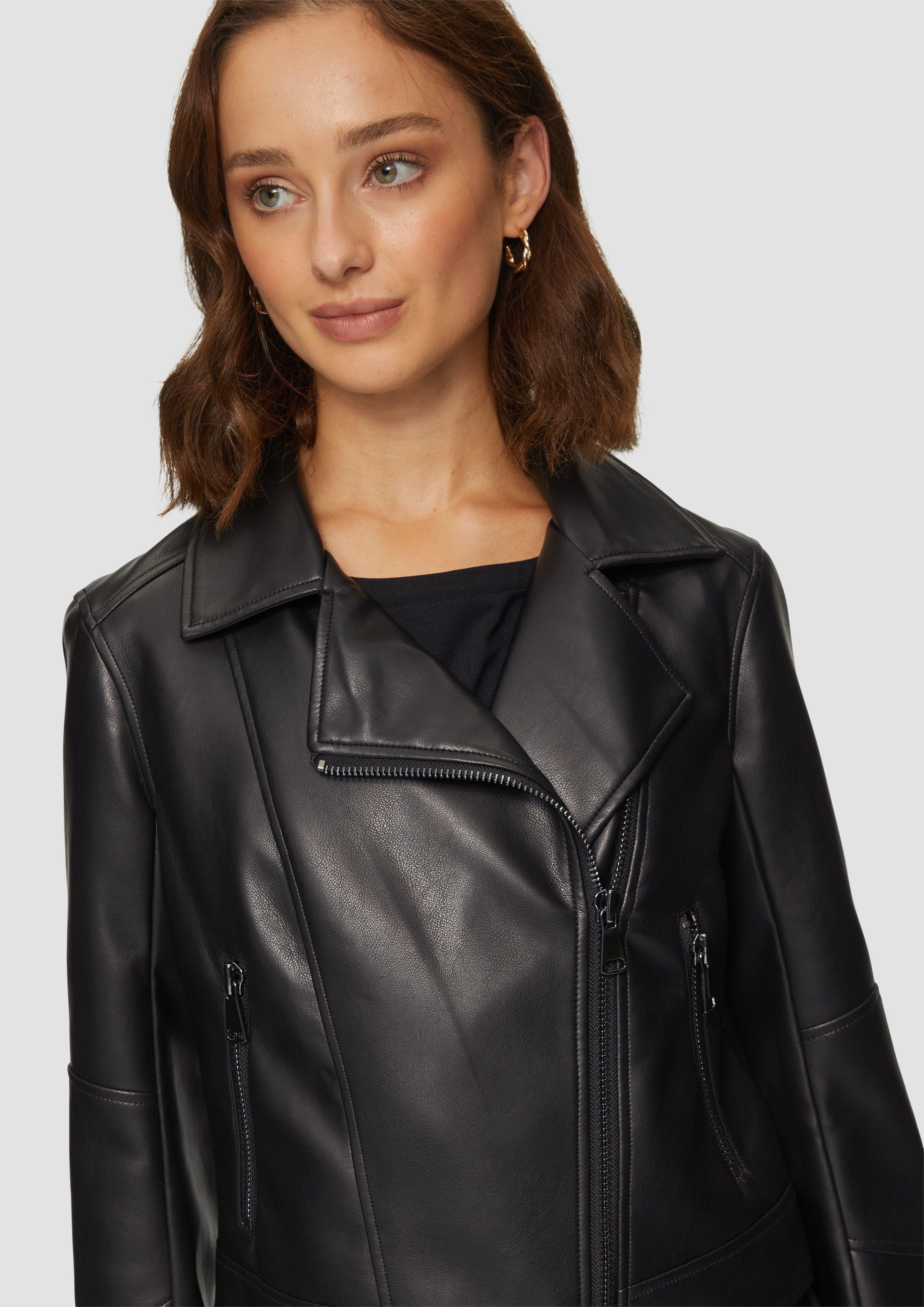 s.Oliver BLACK LABEL Funktionsjacke Schmal geschnittene günstig online kaufen