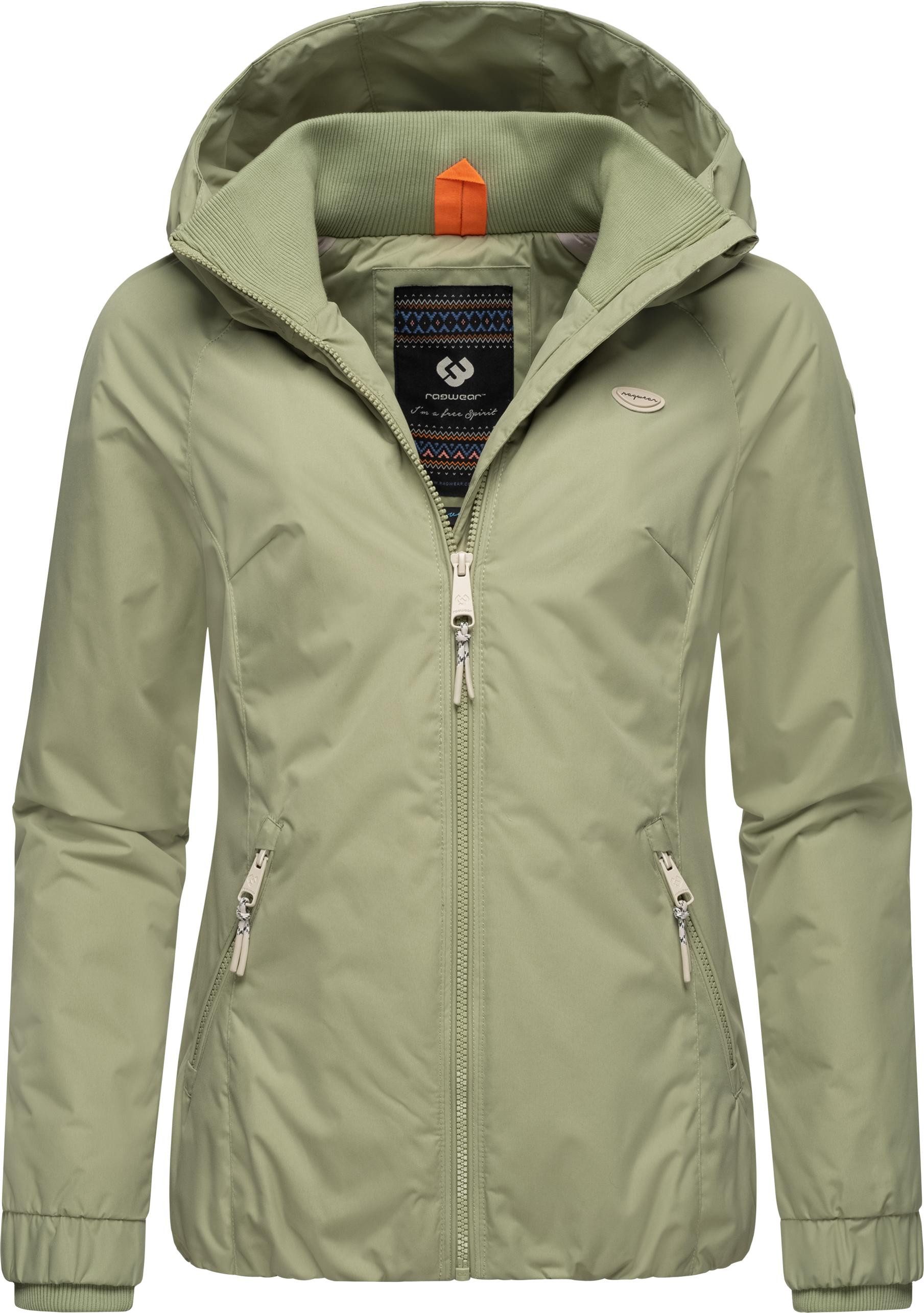 Ragwear Winterjacke Dizzie Warm Wasserdichte Damen Jacke mit Kapuze