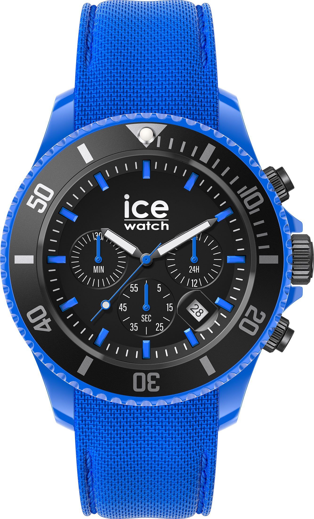 ice-watch Chronograph ICE chrono - Neon blue - Large - CH, 019840 blau | Quarzuhren