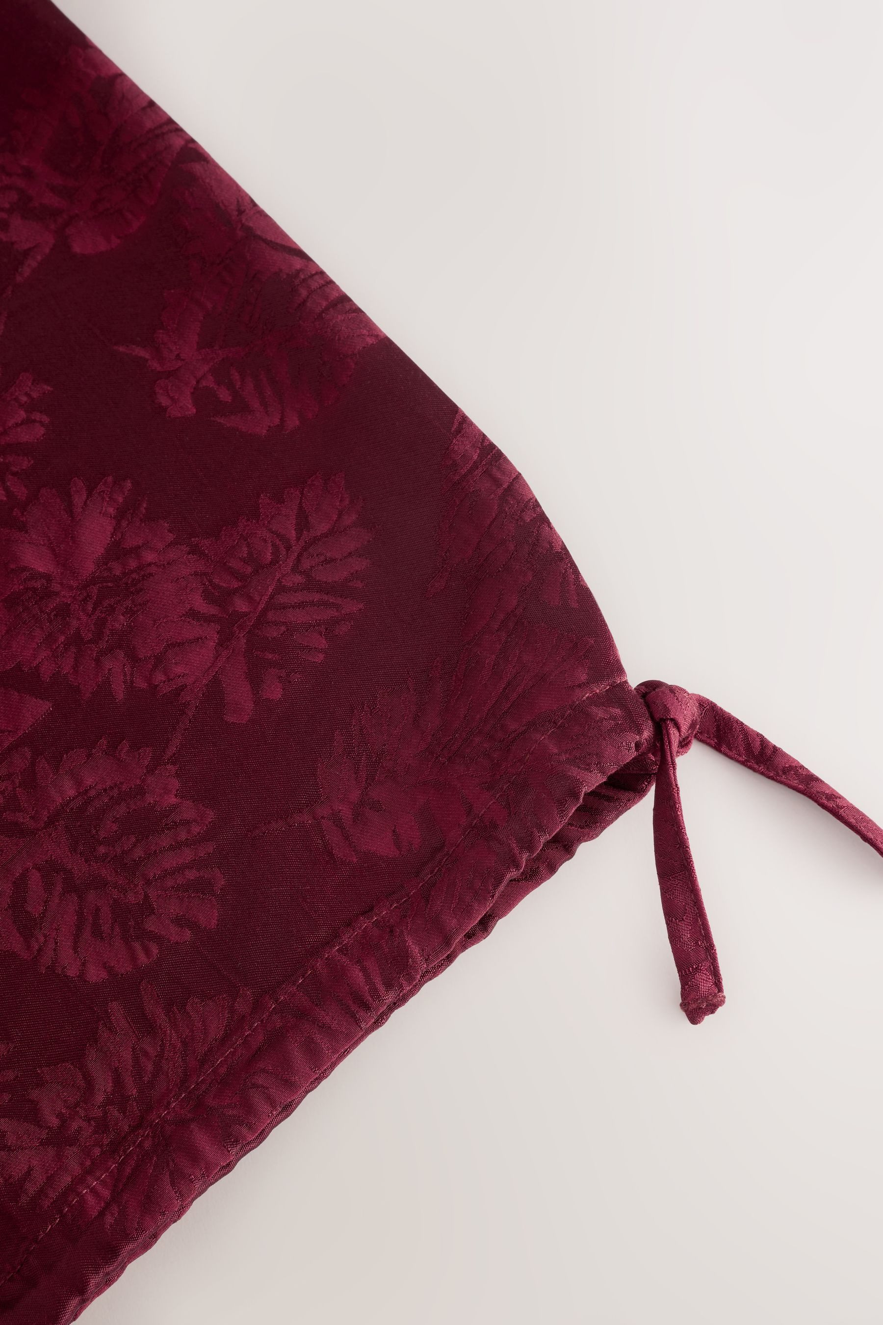Next Haremshose Satin-Haremshose mit Jacquardmuster (1-tlg)