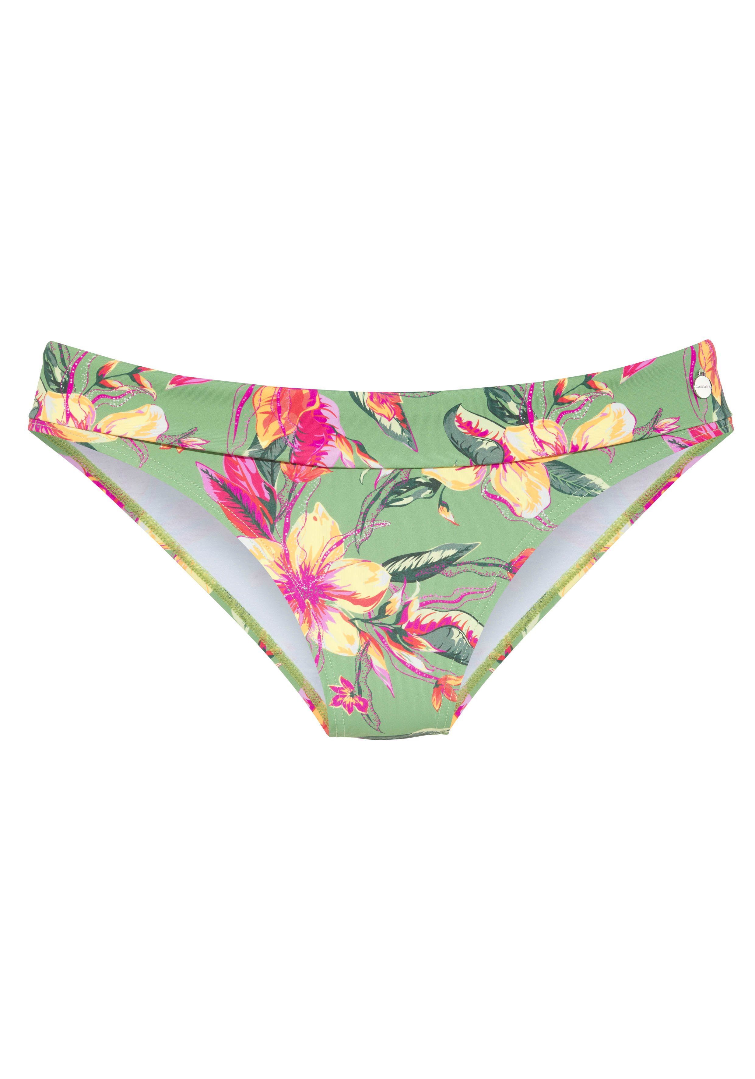 LASCANA Bikini-Hose Malia mit Umschlagbund mit günstig online kaufen