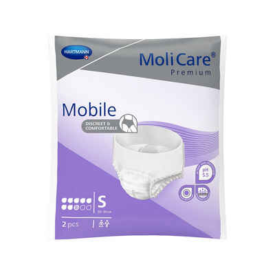 Molicare Inkontinenzslip MoliCare® Premium Mobile 8 Tropfen (14-St) für Diskrete Inkontinenzversorgung
