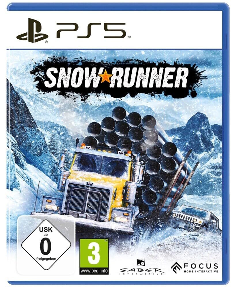 Snow Runner - PS5 (Blu-ray Disc), PS5