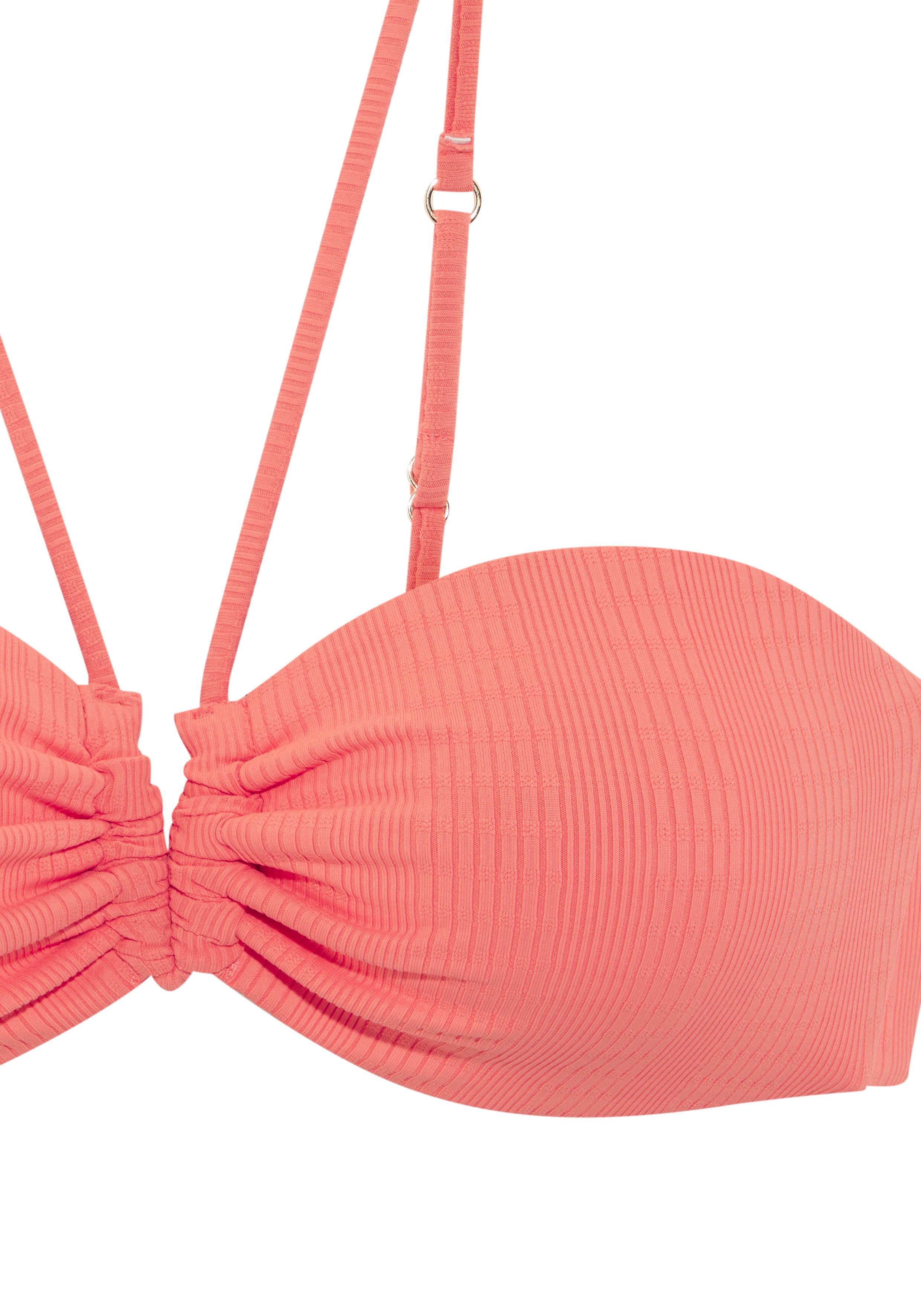 Copenhagen Studios Bandeau-Bikini-Top Nela, mit V-förmigem Cut-Out vorn