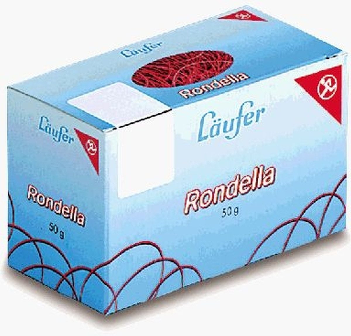 Läufer Gummibänder Gummibänder Rondella 80x2mm/50mm bunt sortiert 50g