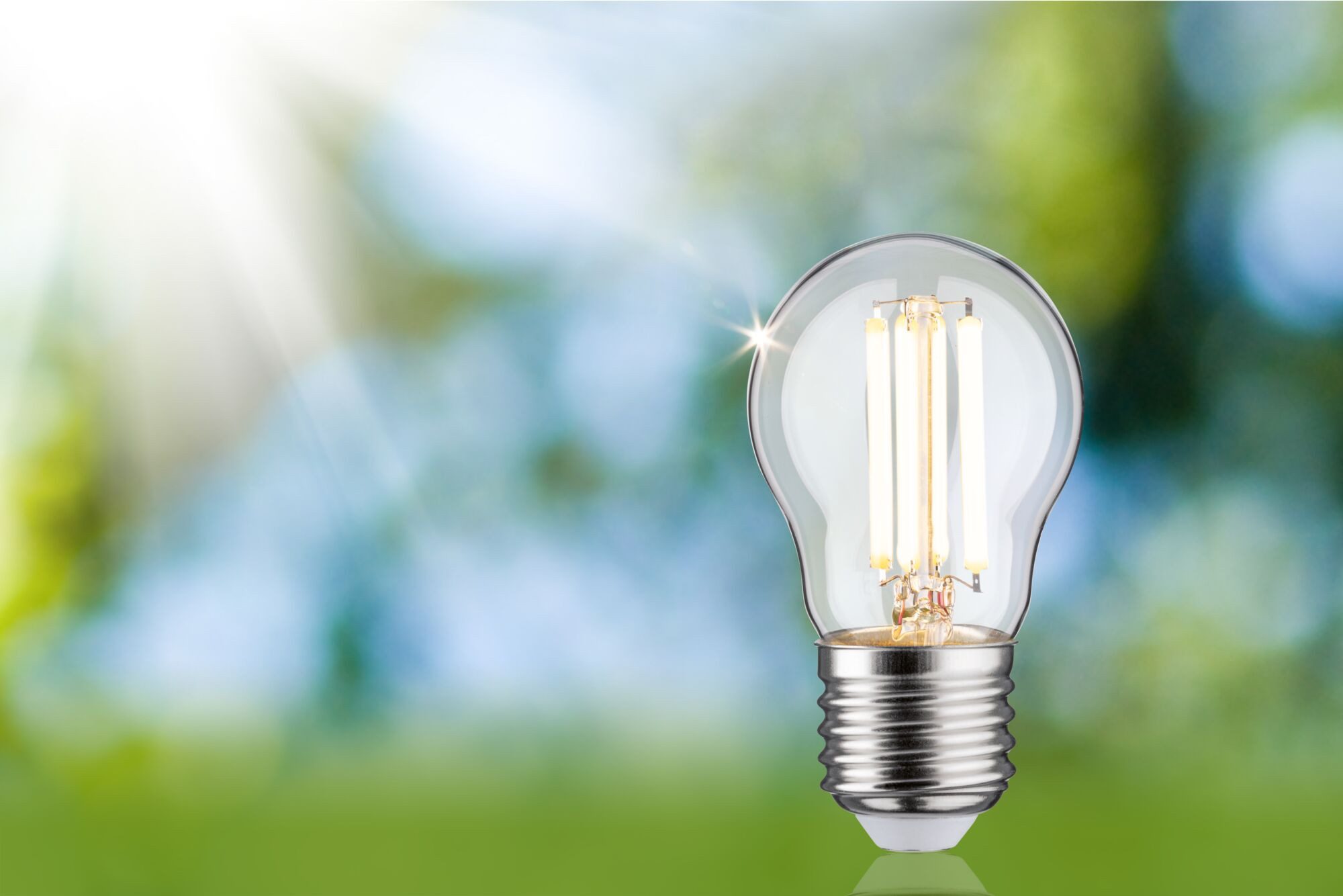 Paulmann LED-Leuchtmittel Eco-Line Tropfen 525lm 2,5W 3000K klar 230V, E27, 1 St., Warmweiß