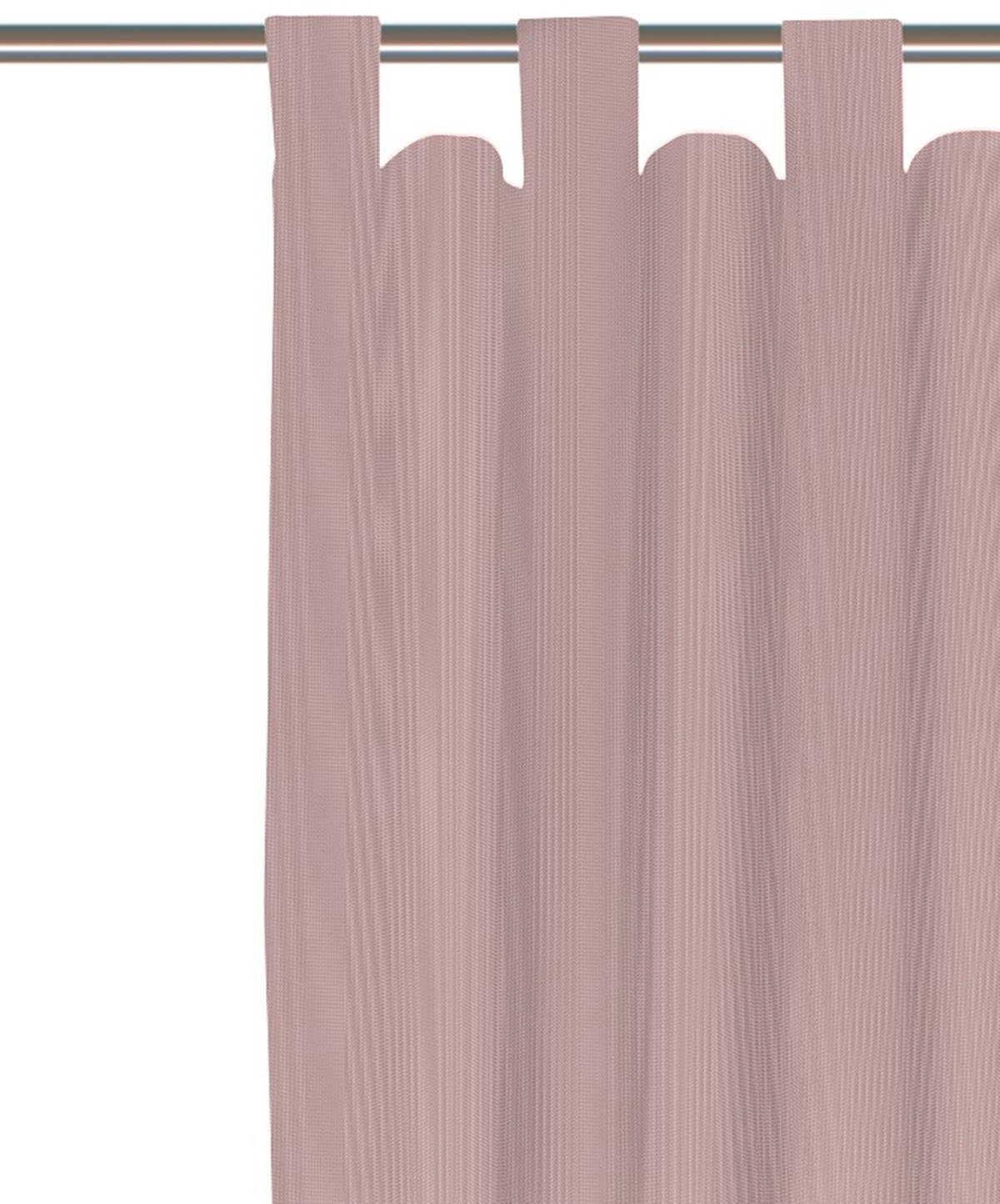 Vorhang Uni (1 blickdicht, Collection, Wirth, nach Schlaufen Maß St), rosa