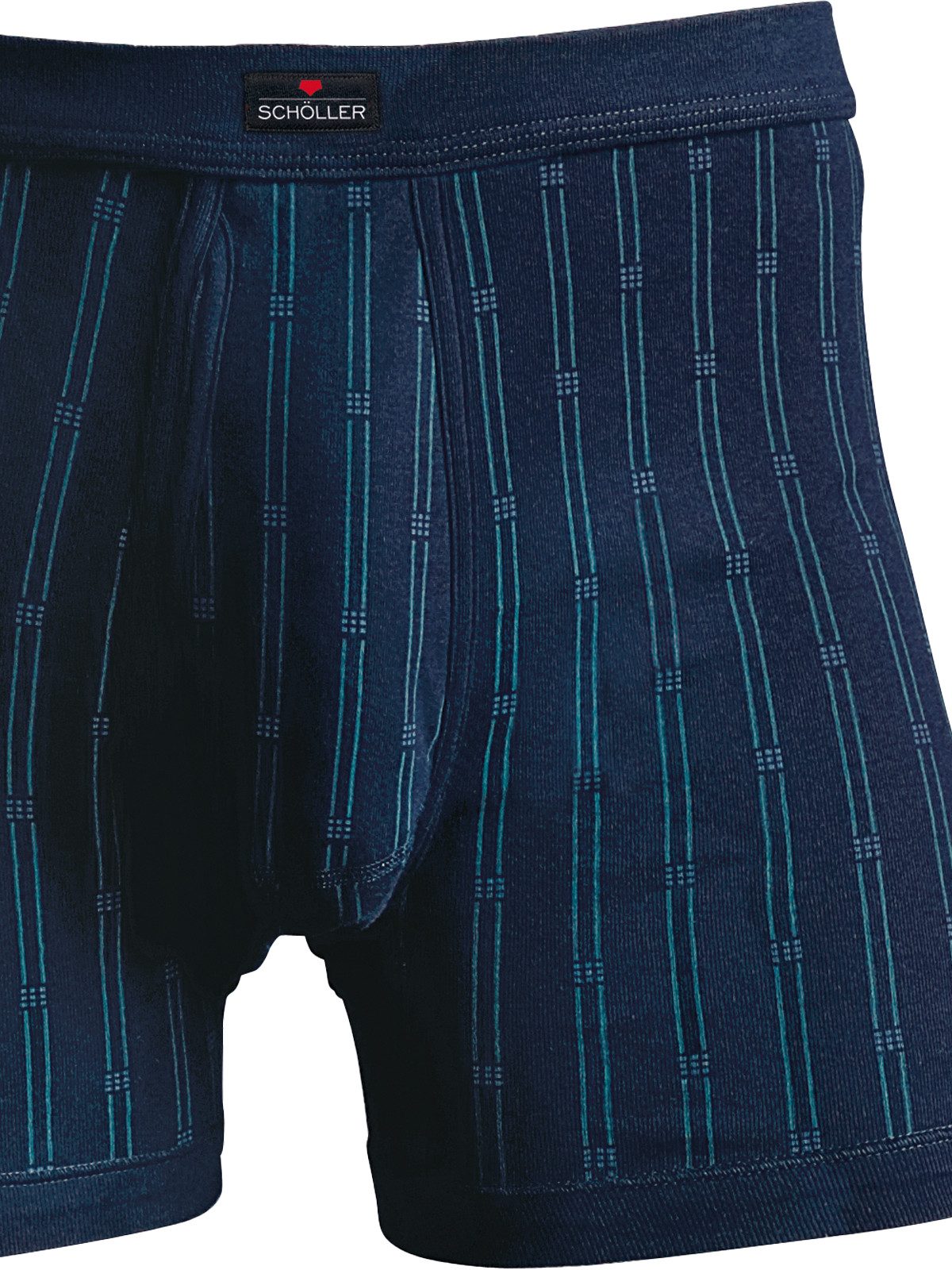 Schöller Retro Pants 5er Pack Herren Pant mit Eingriff Baumwolle (Packung, 5-St) mit eingriff