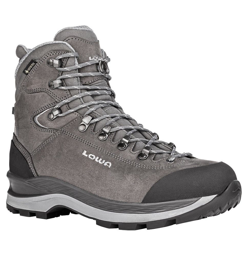 Lowa Wander-Trekkingschuhe Lady GTX (Nubukleder, wasserdicht) anthrazitgrau Wanderschuh