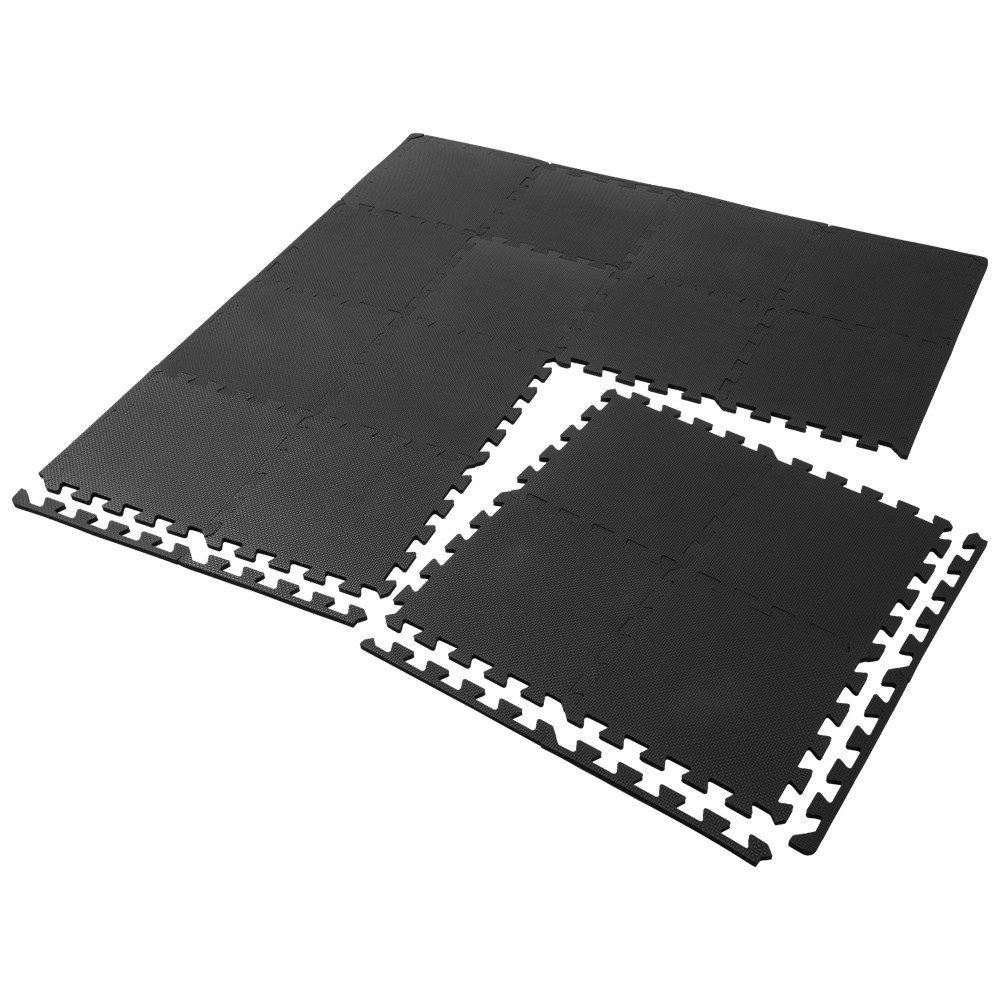 Bodenschutzmatte Fitness Bodenschutzmatte 18er-Set 30cm
