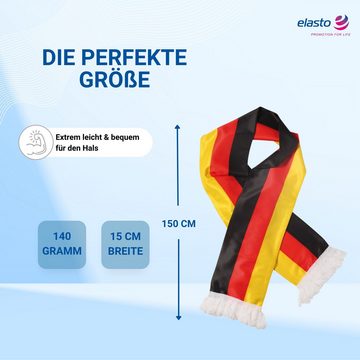 elasto Modetuch Schal "Nations Deutschland" Deutschland-Farben