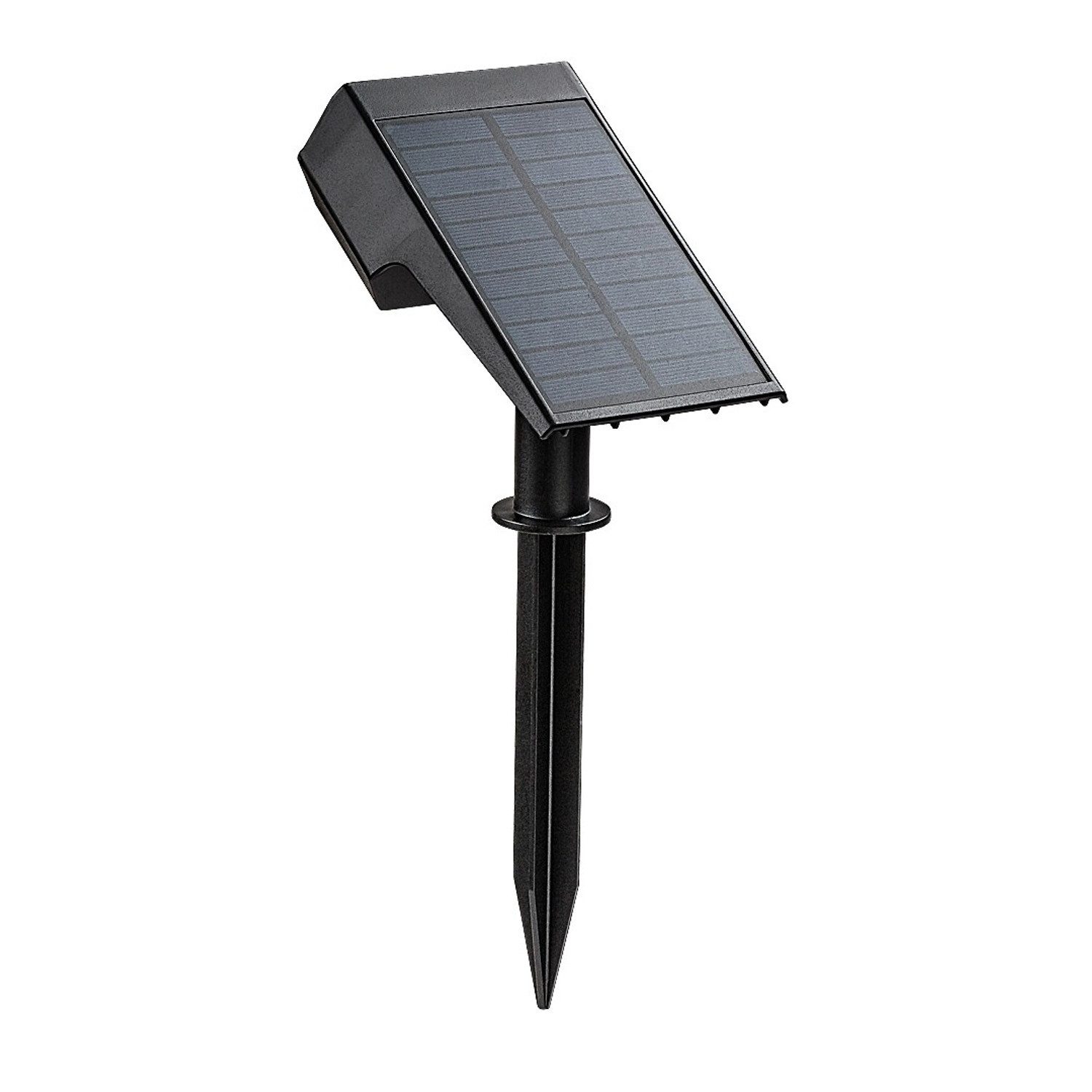 Rabalux LED Solarleuchte Nantes LED-Solar-Gartenlampe, 50 LM, IP65, schwarz