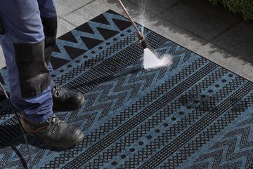 Teppich Sidon, NORTHRUGS, rechteckig, Höhe: 4 mm, In-und Outdoor geeignet, Strapazierfähig und pflegeleicht, Flachgewebe