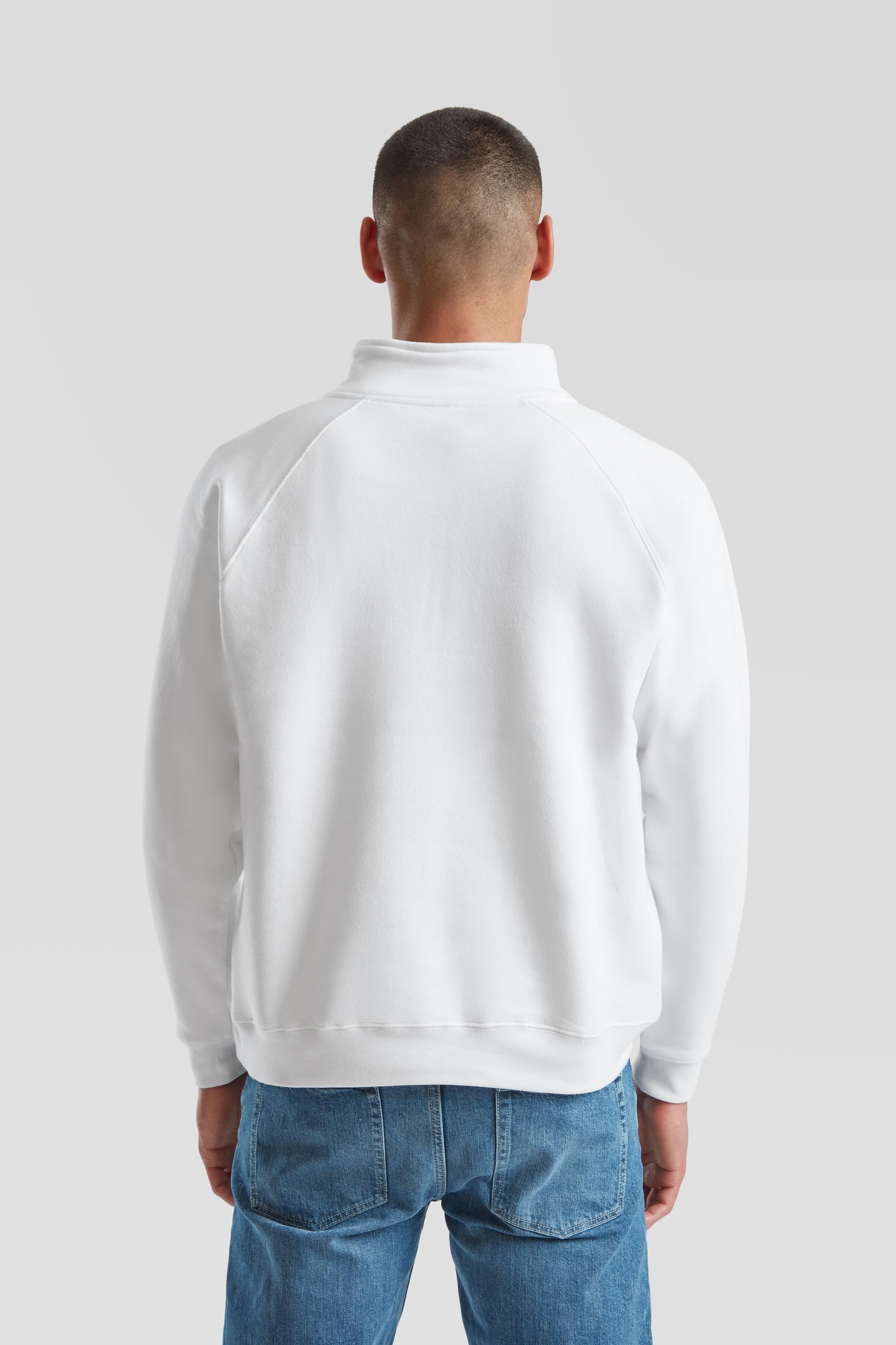 Fruit of the Loom Sweatshirt Fruit of the Loom Premium Zip Neck Sweat – Bild 5 von 5