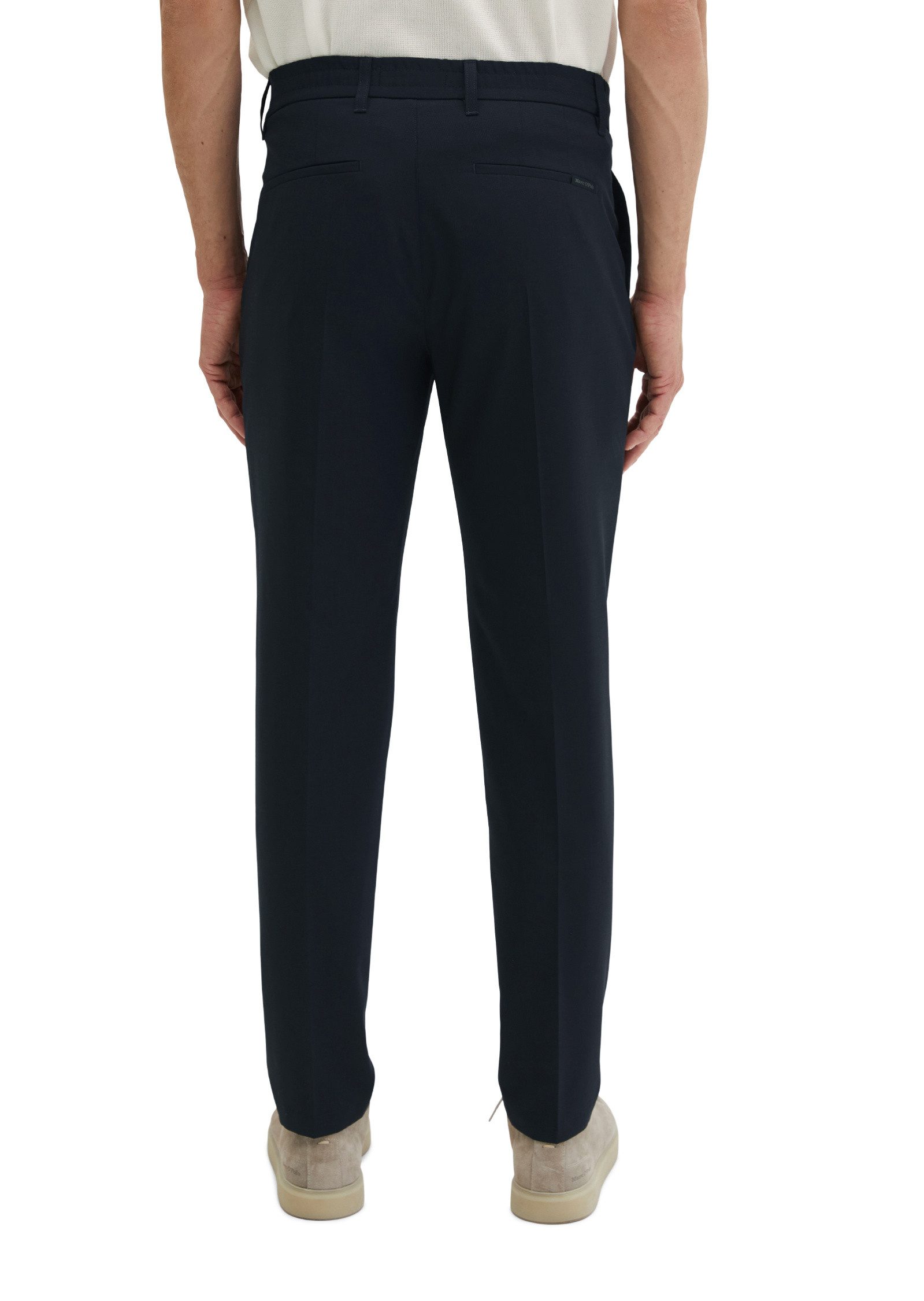 Marc O'Polo Chinohose aus leichtem Technical Wool Blend