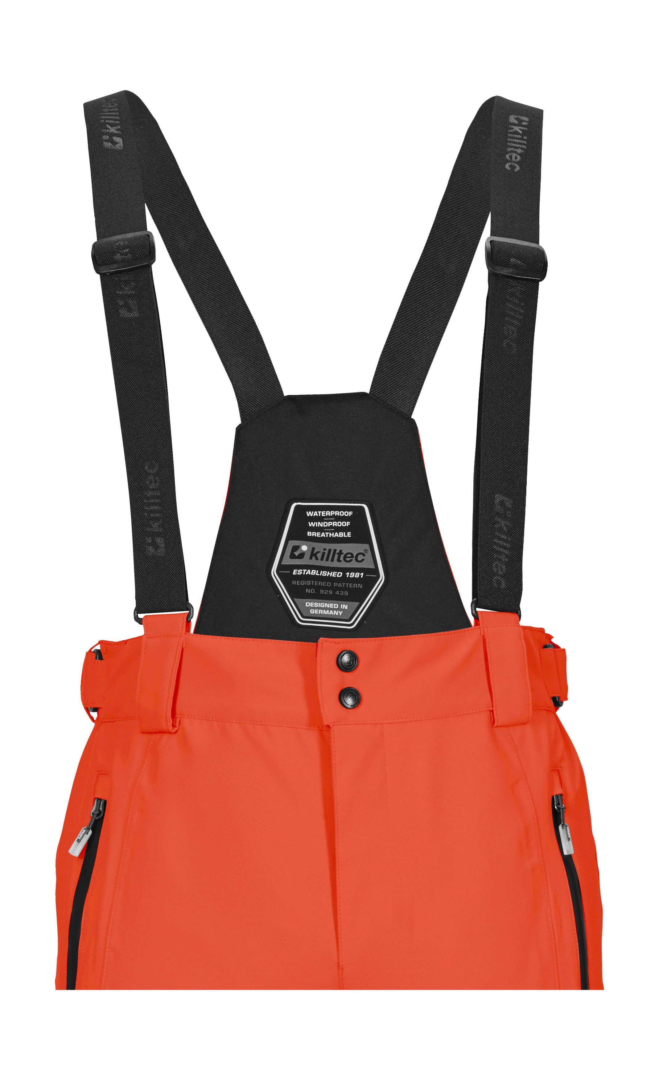 Killtec Skihose KSW 100 MN SKI PNTS Wind- und wasserdichte Skihose, verstellbar, mit Schneefängen