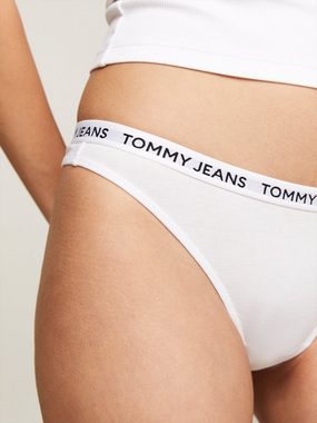 Tommy Hilfiger Underwear String 3P CLASSIC THONG (EXT SIZES) (Packung, 3-St., 3er) mit Tommy Jeans Logo-Elastikbund