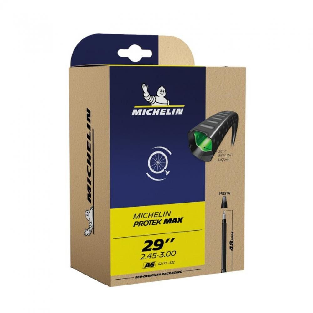 Michelin Fahrradschlauch Michelin Schlauch A6 Protek Max 29x2.45-3.0 62/77-622 SV 48 mm
