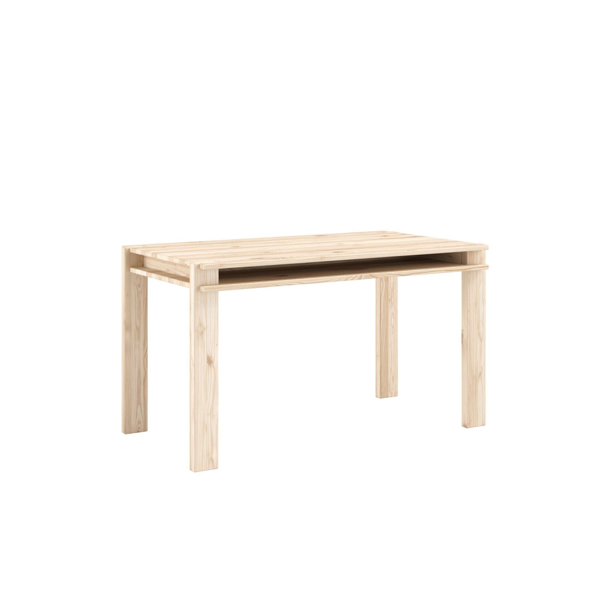 Karup Design Esstisch Tuck Dining Table, mit Stauraum, aus FSC®-zertifiziertem Massivholz, Platzsparender Esstisch, vielseitig einsetzbar, bis zu 6 Personen