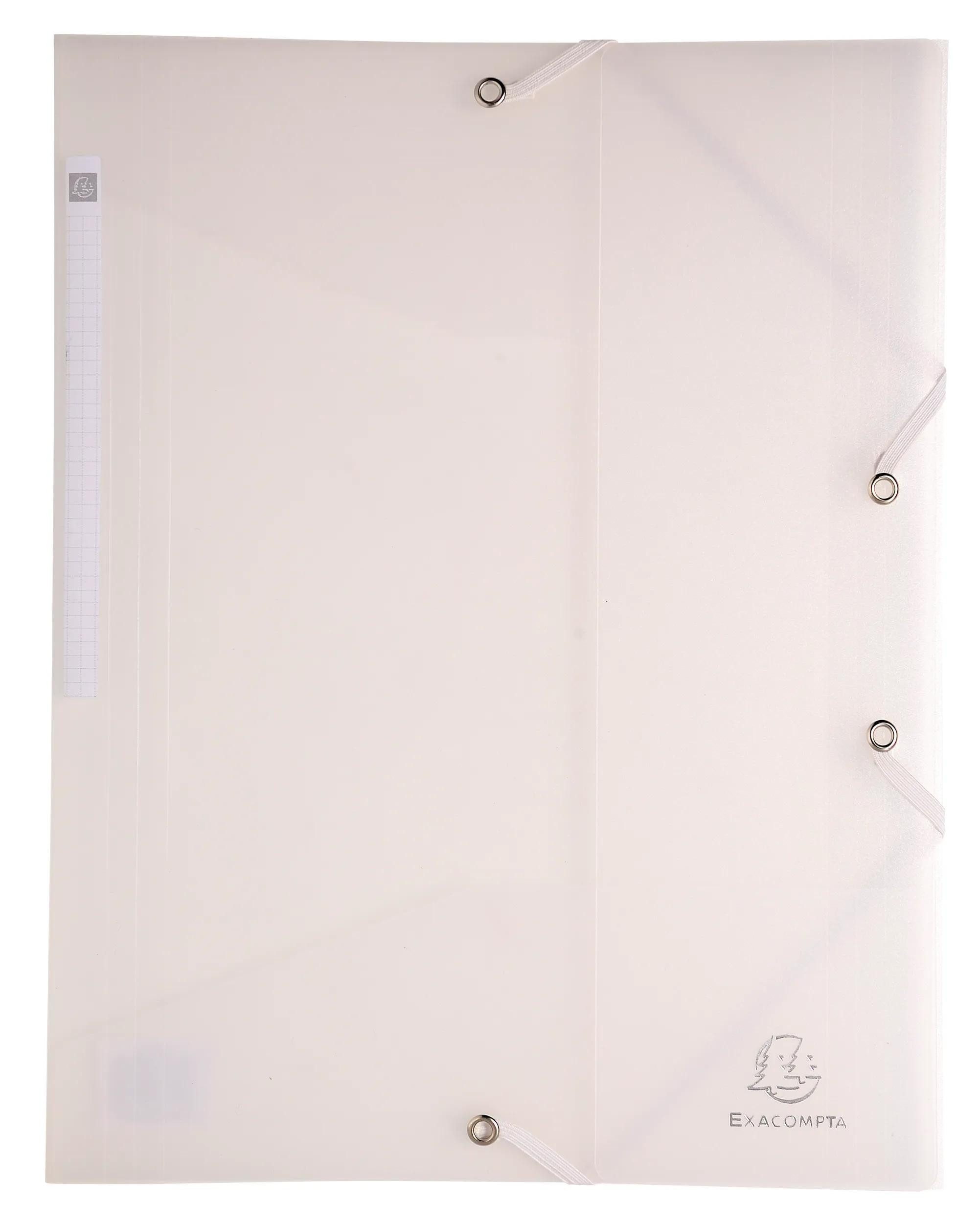 Organisationsmappe 25x Sammelmappe + 3 Klappen, Gummizug PP, 12x16cm, sortiert, 50889E