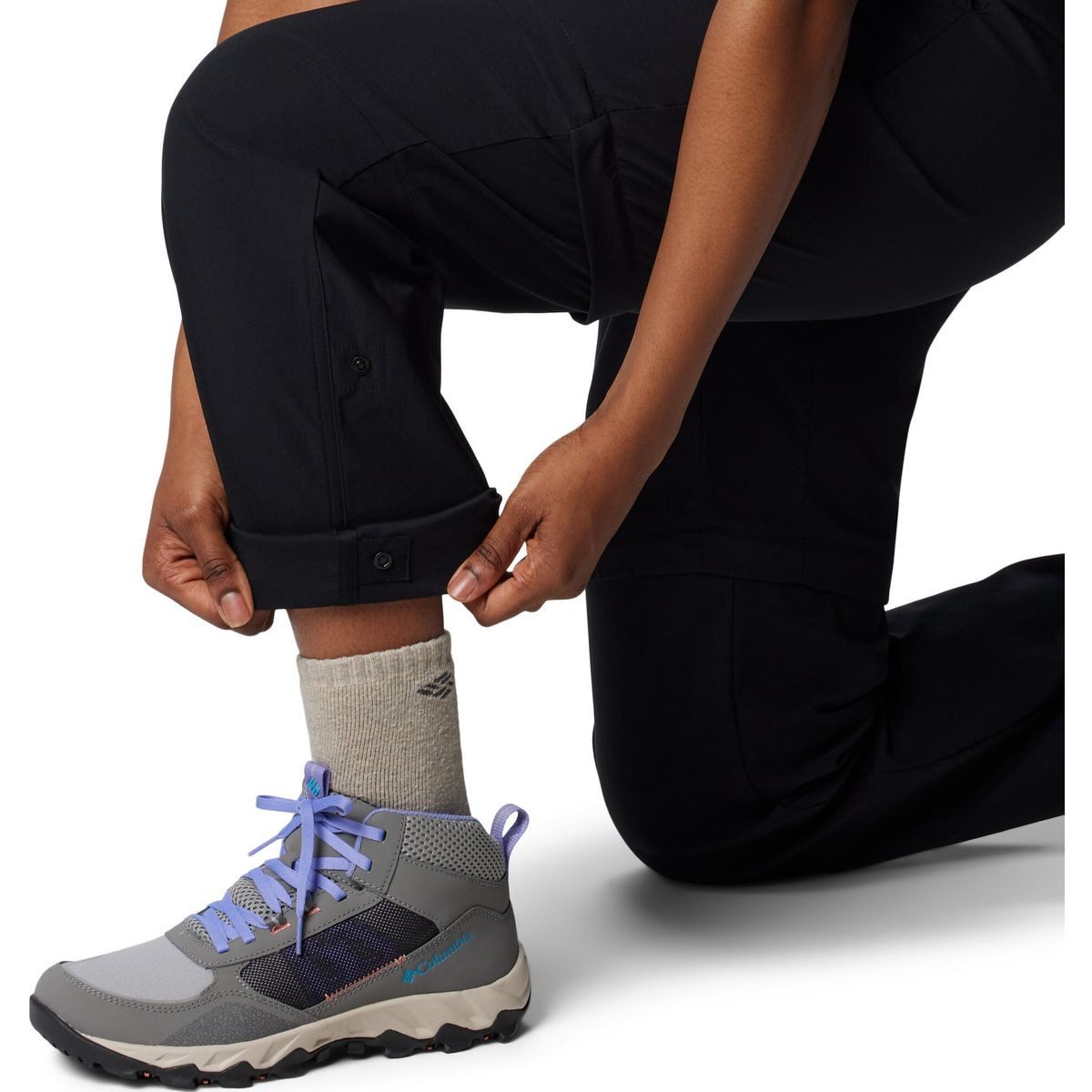 Columbia Outdoorhose Leslie Falls Convertible Pant Vielseitige Outdoor-Hose, die durch abnehmbare Beine
