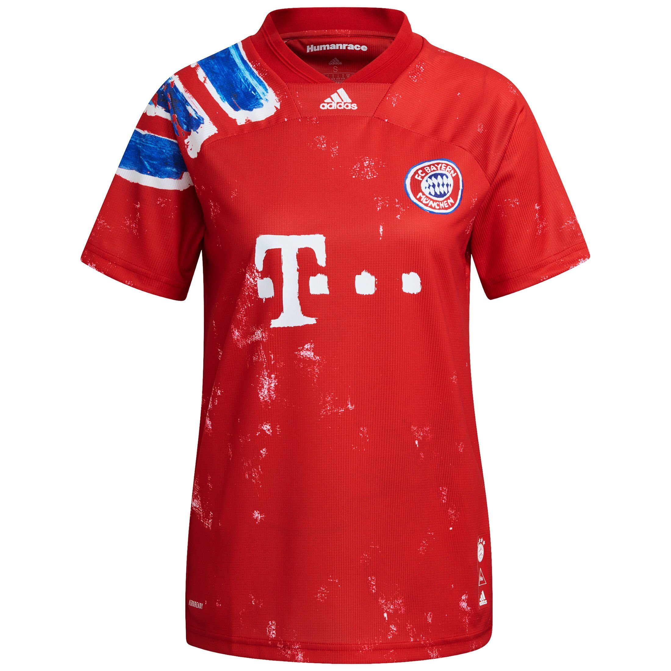 adidas Performance Fußballtrikot FC Bayern München Human Race FC Trikot Damen