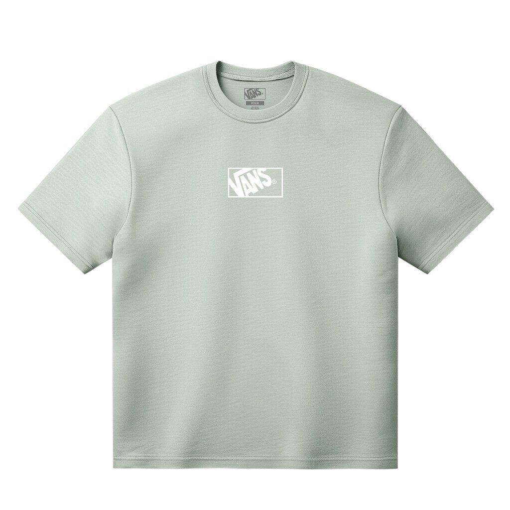 Vans T-Shirt BLOCKED BOX LOOSE SS TEE mit Rundhalsausschnitt, Kurzarm, aus Baumwolle, normale Schnittform