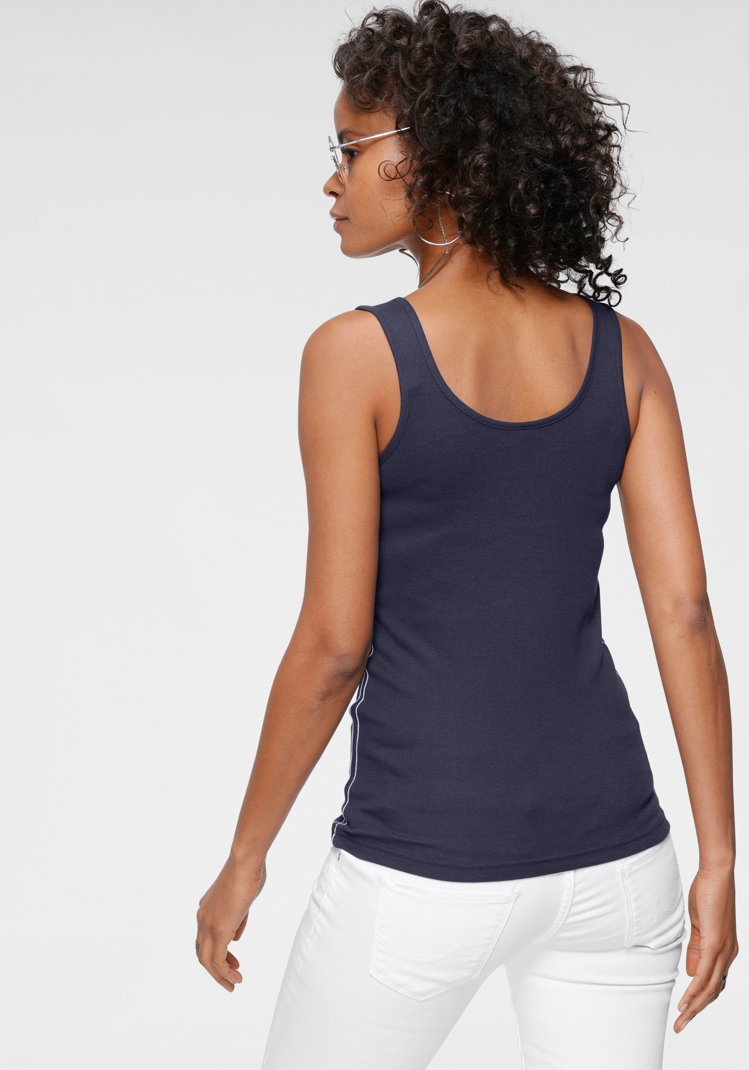 KangaROOS Tanktop mit femininem Frontdruck